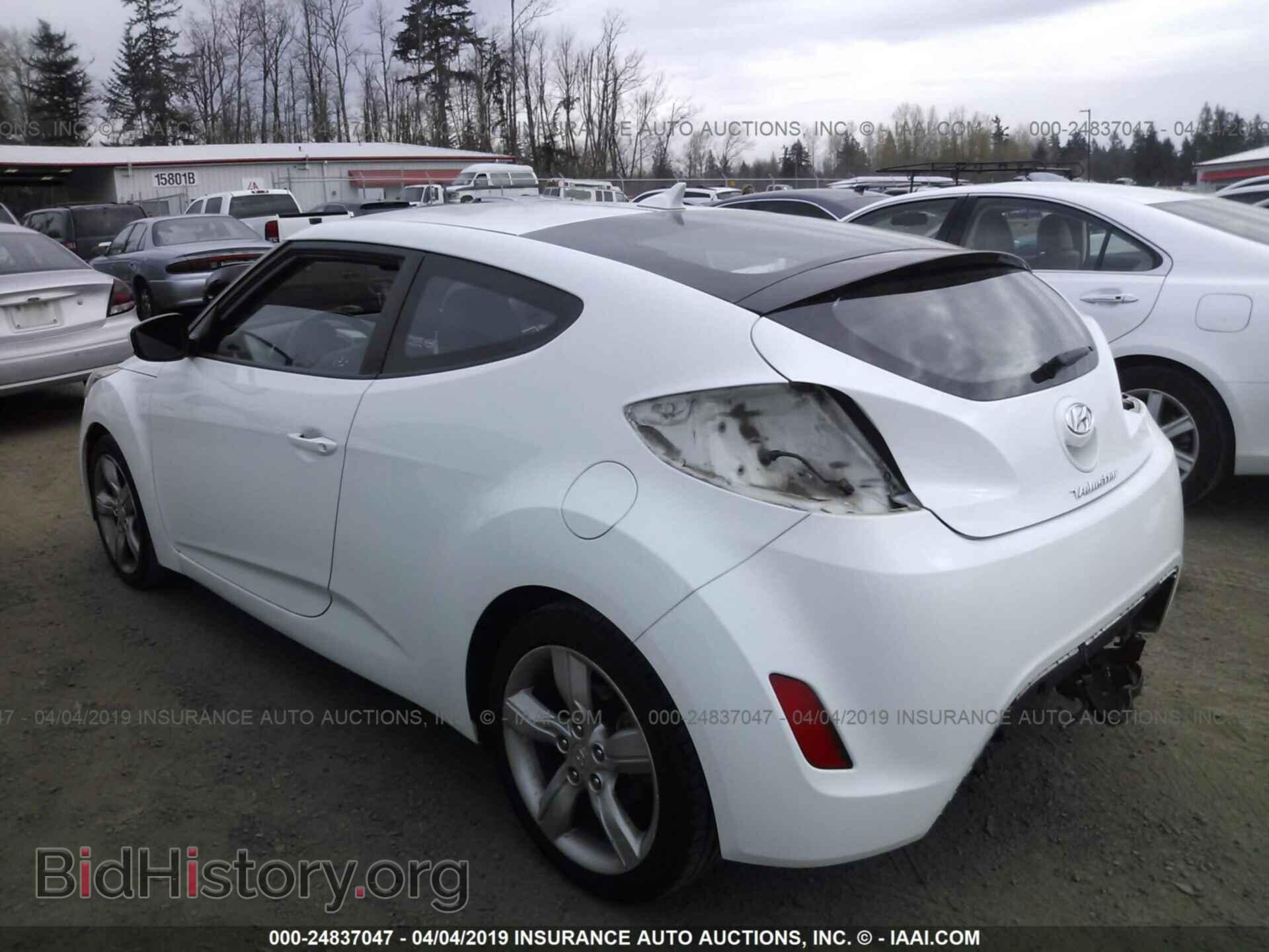 2013 HYUNDAI VELOSTER - VIN: KMHTC6AD8DU092929 - Фото 3