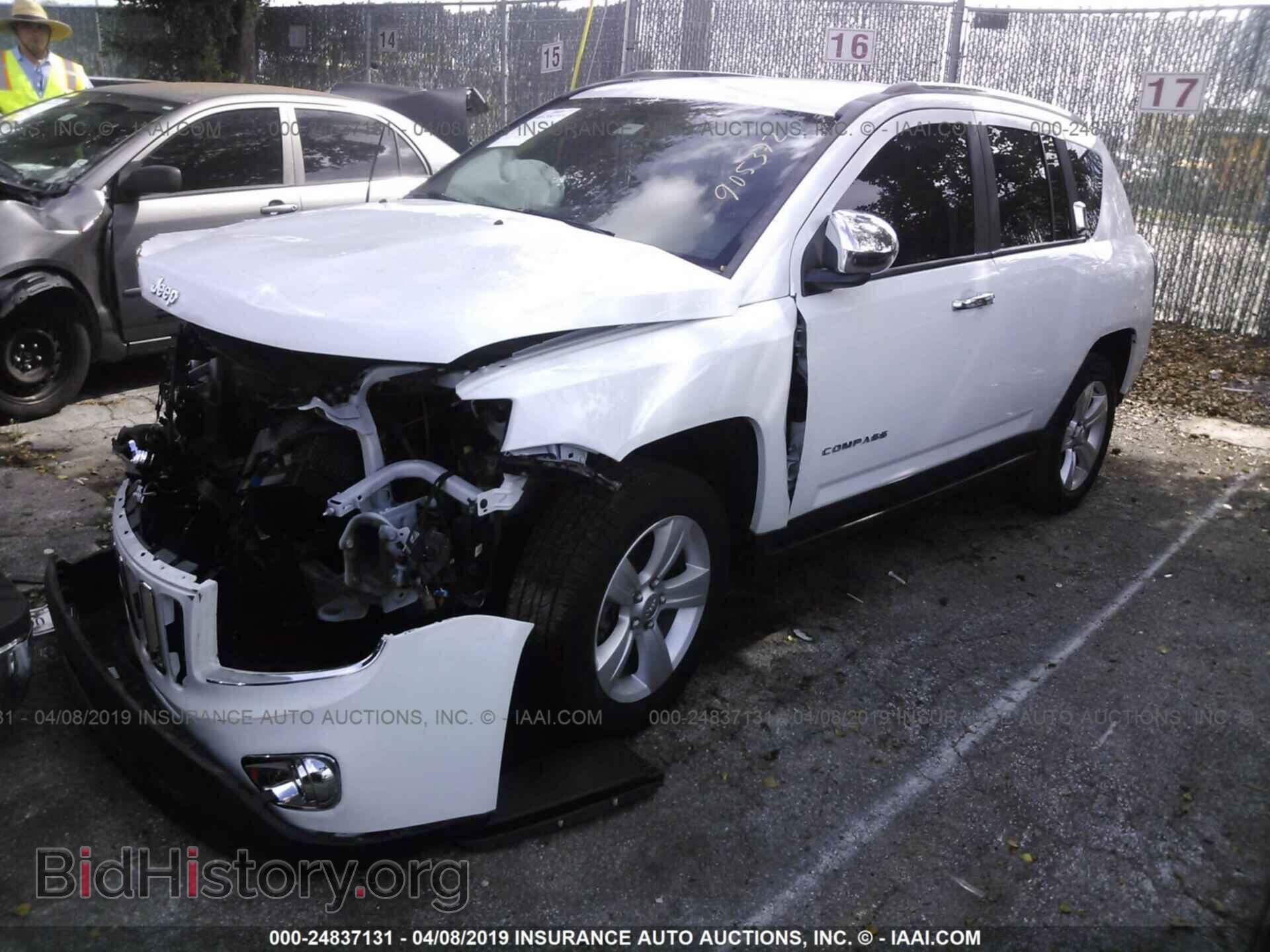 2014 JEEP COMPASS - VIN: 1C4NJCBB9ED905372 - Photo 2
