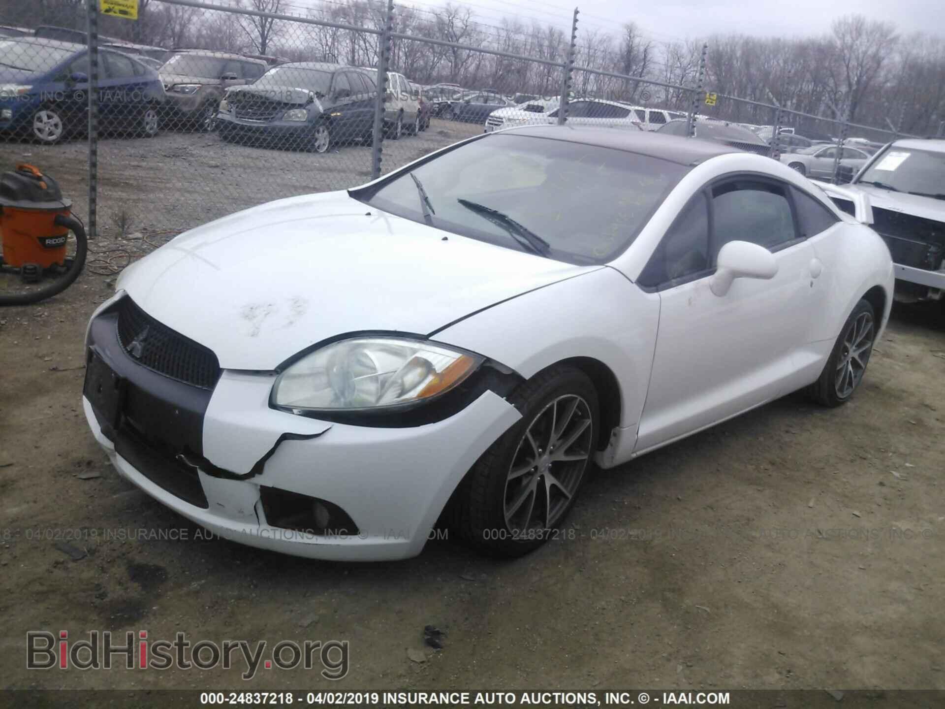 2011 MITSUBISHI ECLIPSE - VIN: 4A31K5DF0BE001405 - Photo 2