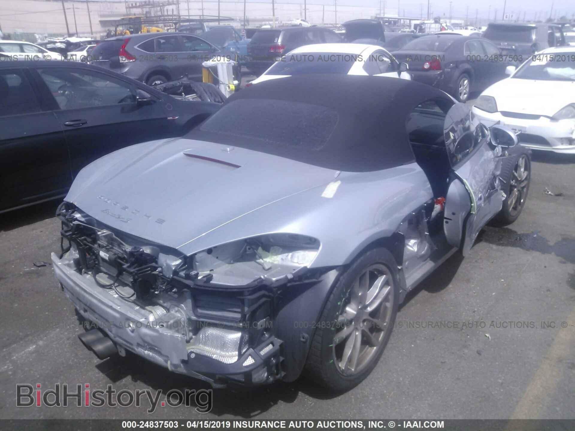 2014 PORSCHE BOXSTER - VIN: WP0CB2A80ES141444 - Фото 4