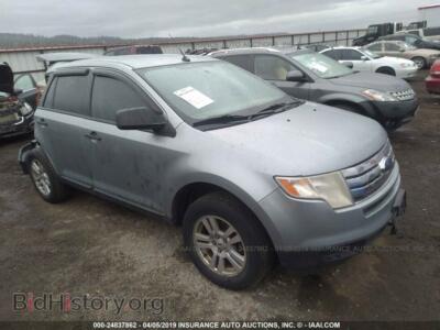 2007 Ford EDGE SE, серебристый — VIN 2FMDK46C07BA65049, IAAI