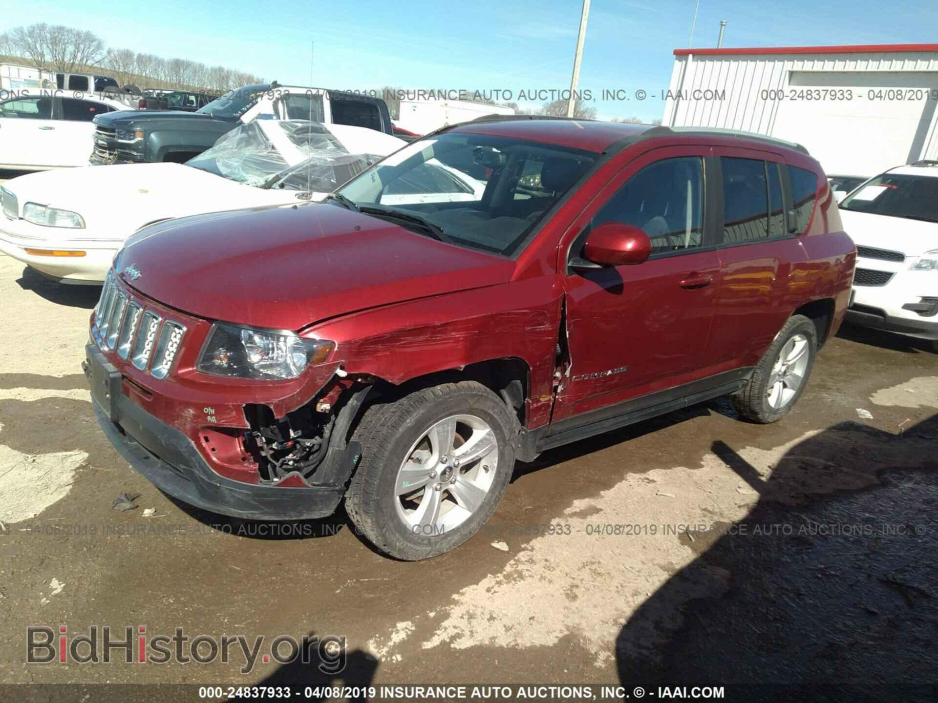 2015 JEEP COMPASS - VIN: 1C4NJDEB9FD427053 - Фото 2