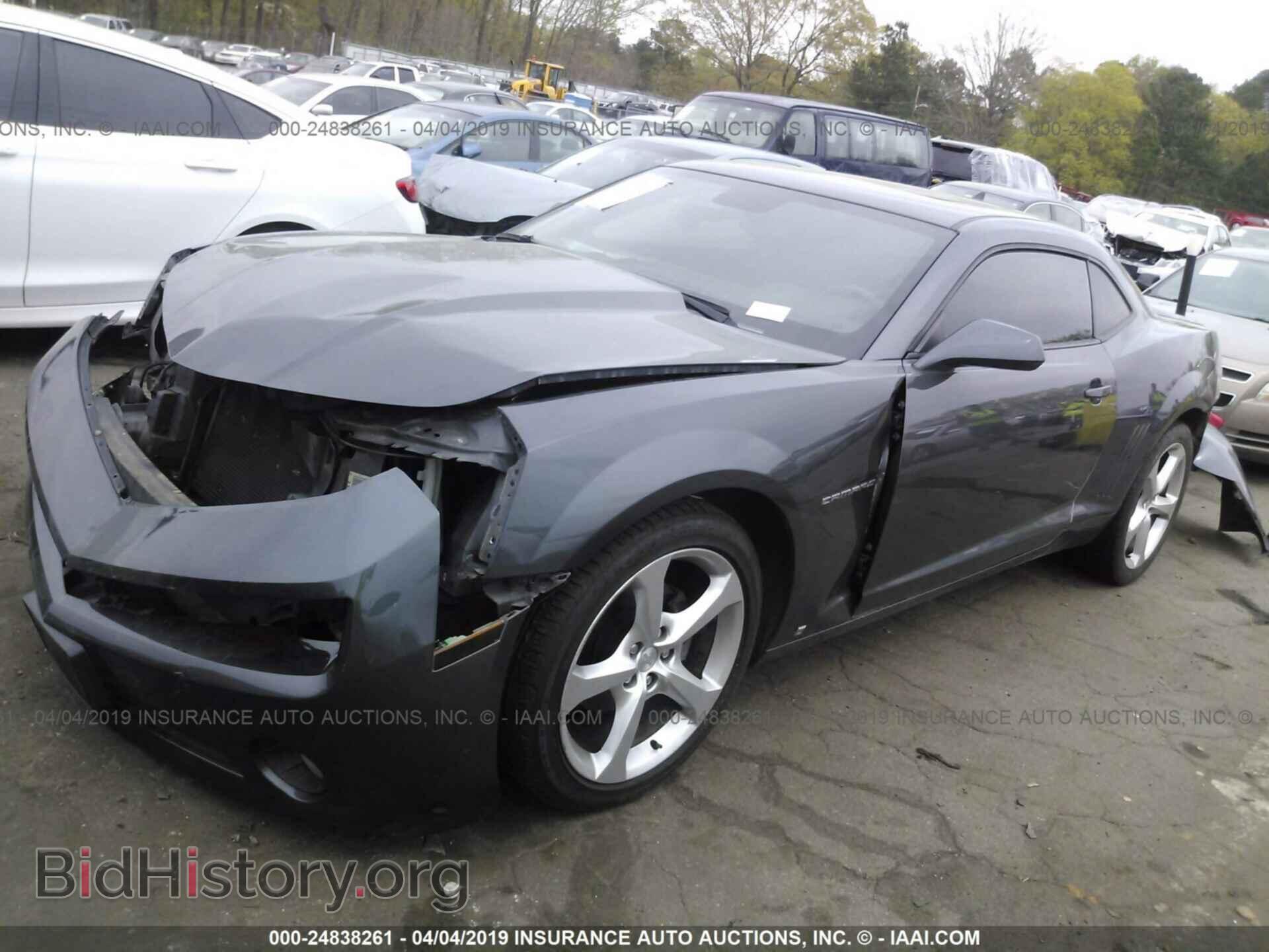 2010 CHEVROLET CAMARO - VIN: 2G1FB1EV0A9142170 - Фото 2
