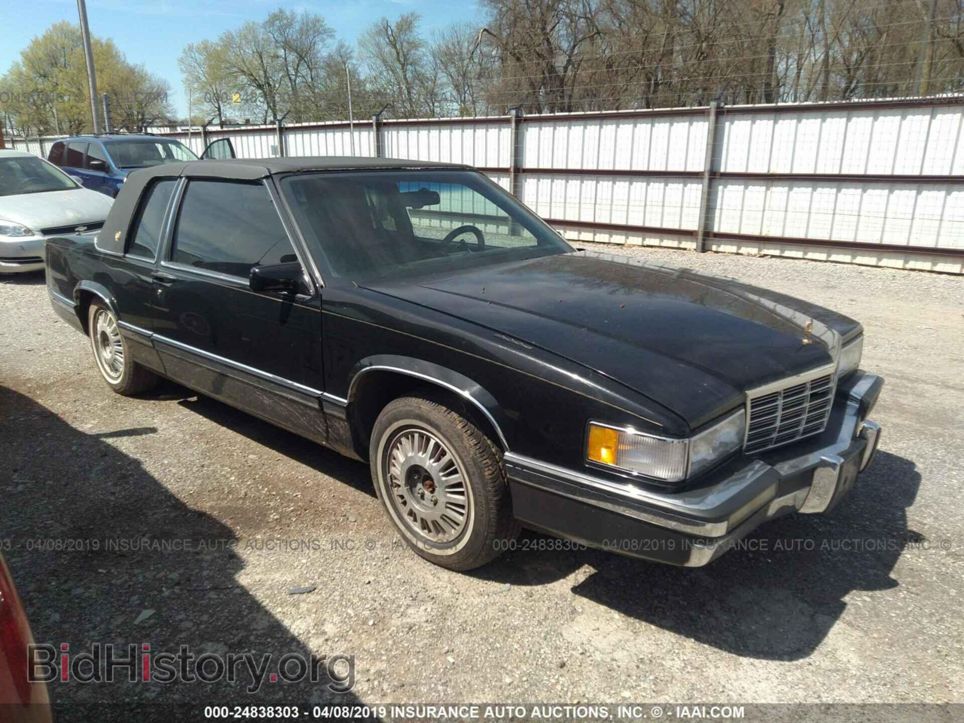 Photo 1G6CD13B6N4288310 - CADILLAC DEVILLE 1992