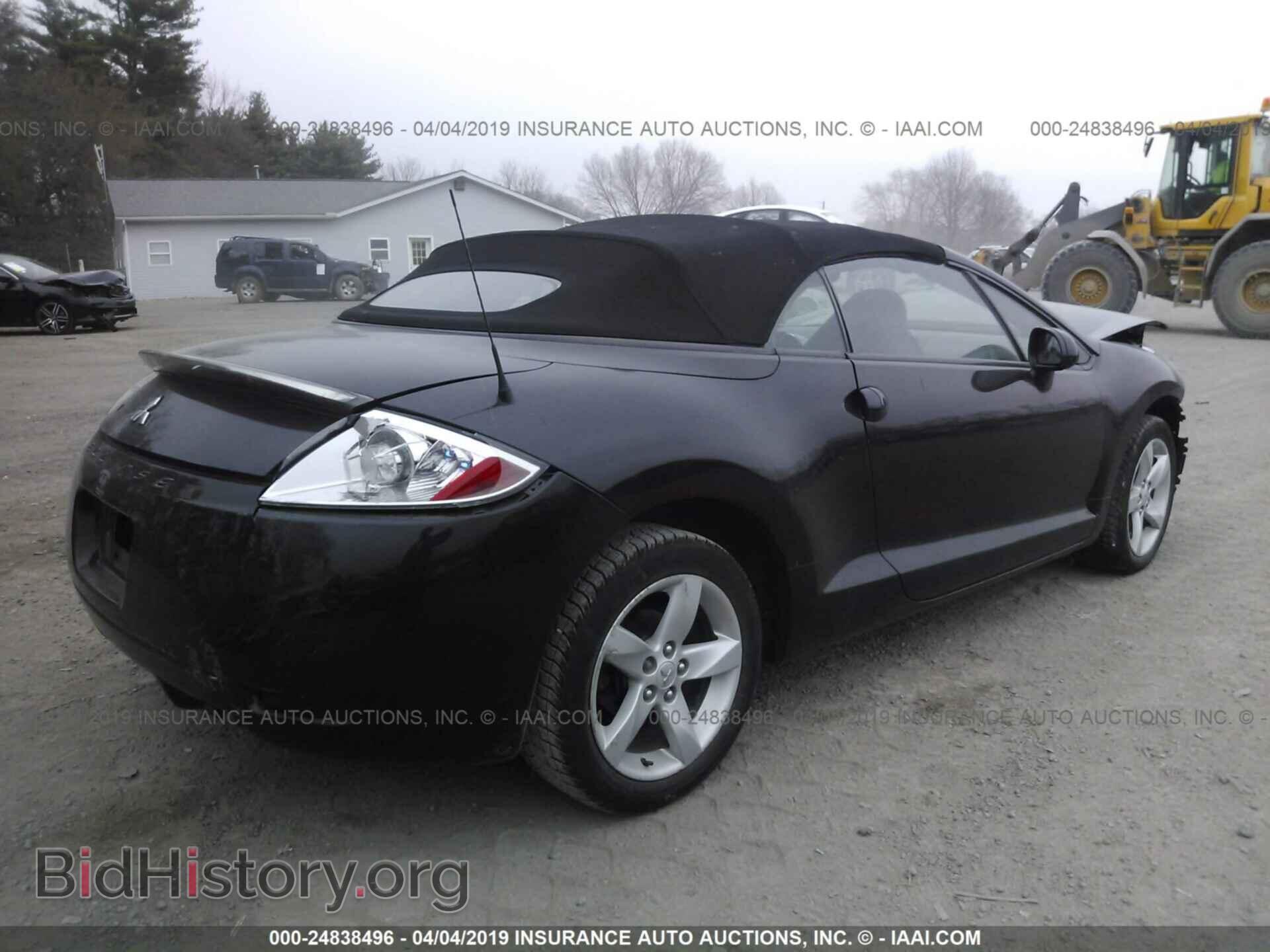 2007 MITSUBISHI ECLIPSE - VIN: 4A3AL25F87E037456 - Фото 4