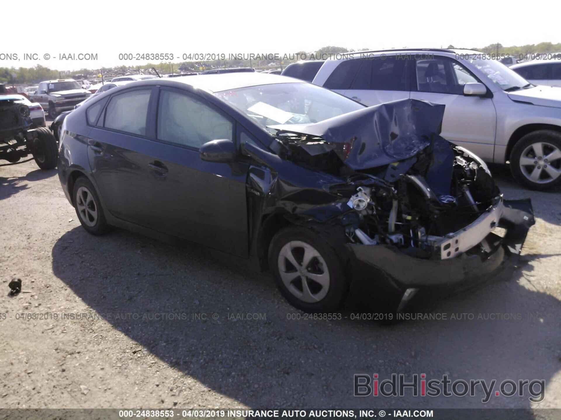 Photo JTDKN3DU3E0367829 - TOYOTA PRIUS 2014