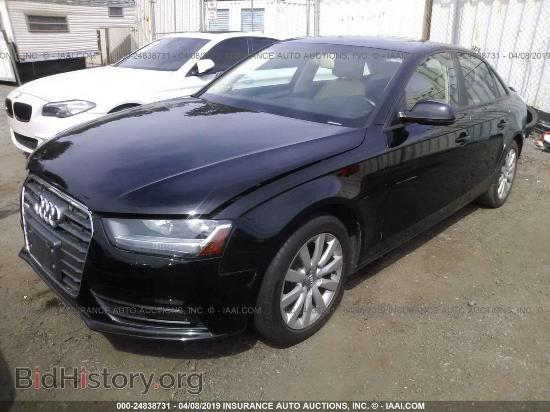 2013 AUDI A4 - VIN: WAUAFAFL5DN034807 - Фото 2