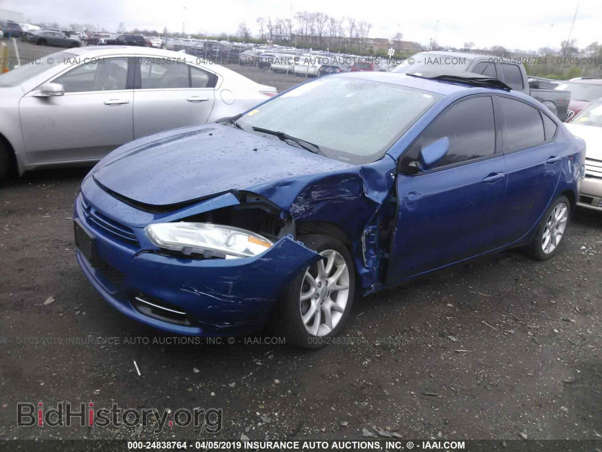 2013 DODGE DART - VIN: 1C3CDFBA6DD709514 - Фото 2