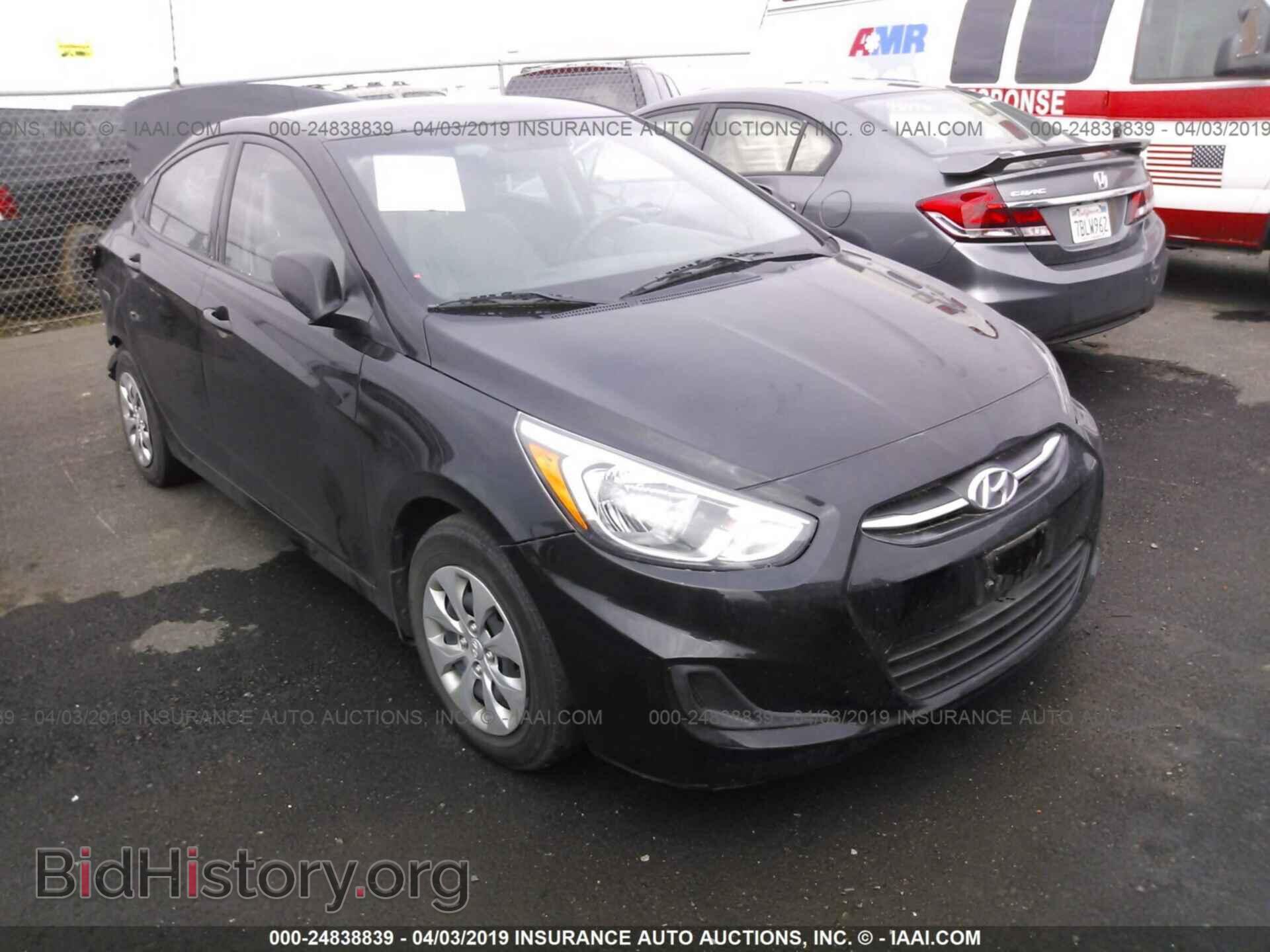 Фотография KMHCT4AE1GU015000 - HYUNDAI ACCENT 2016