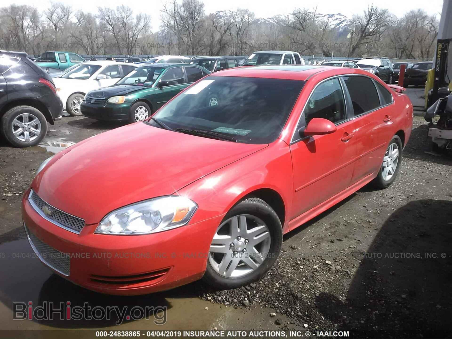 2013 CHEVROLET IMPALA - VIN: 2G1WG5E37D1132259 - Фото 2