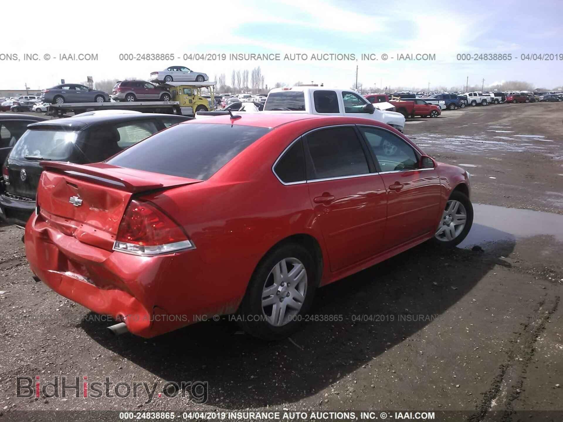 2013 CHEVROLET IMPALA - VIN: 2G1WG5E37D1132259 - Фото 4