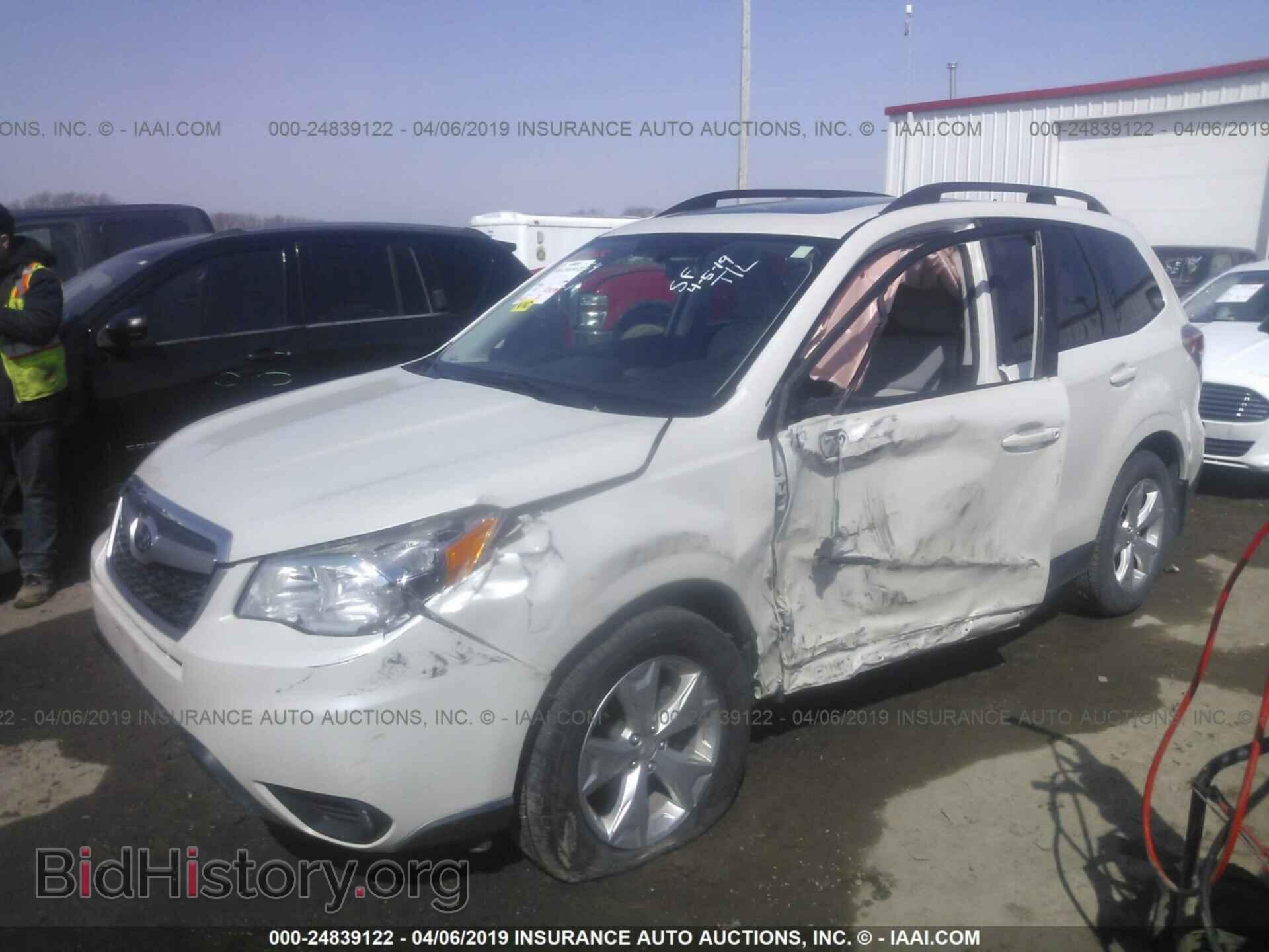 2014 SUBARU FORESTER - VIN: JF2SJAEC8EH439004 - Фото 2