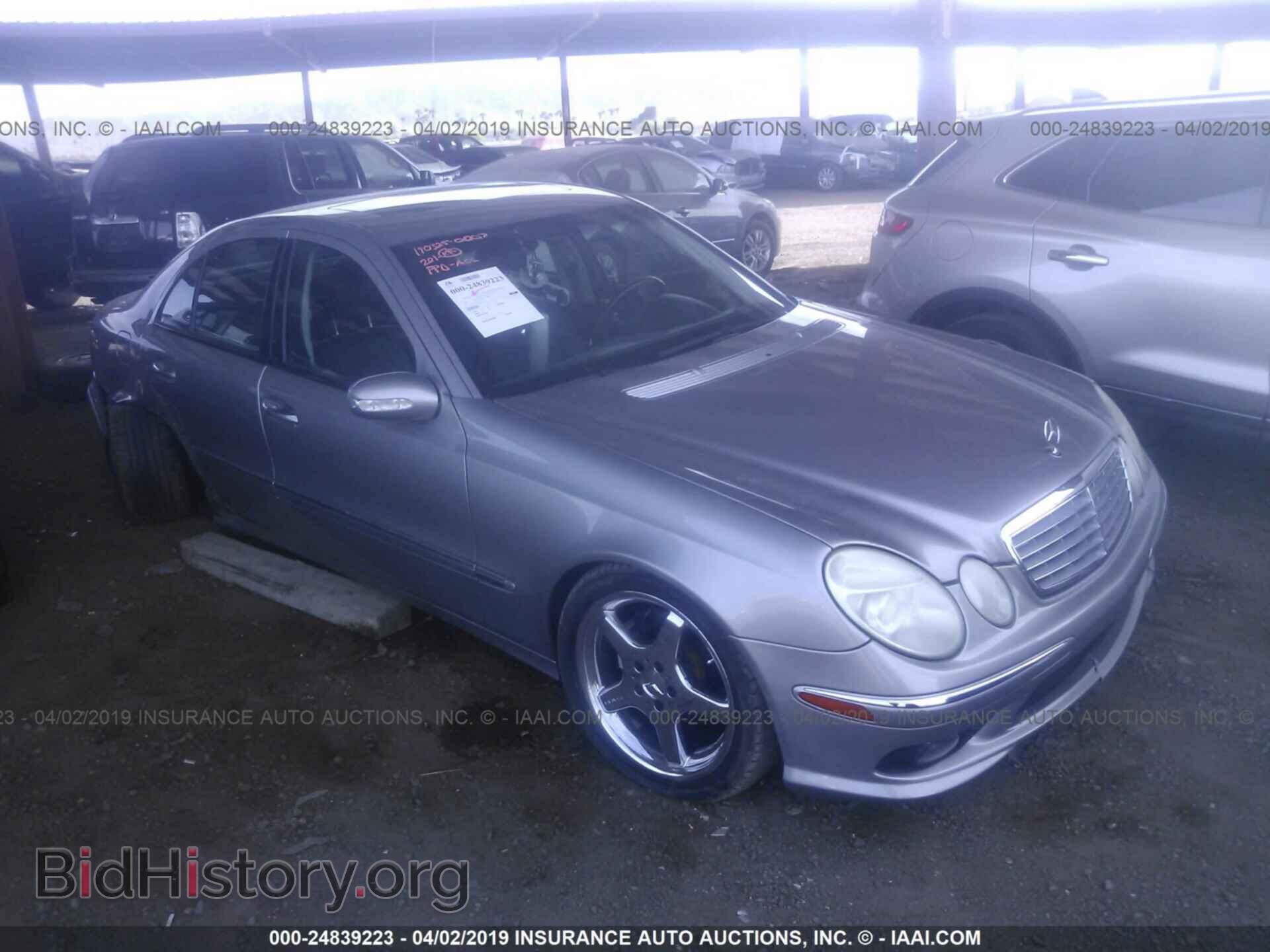 Photo WDBUF65J45A715299 - MERCEDES-BENZ E 2005