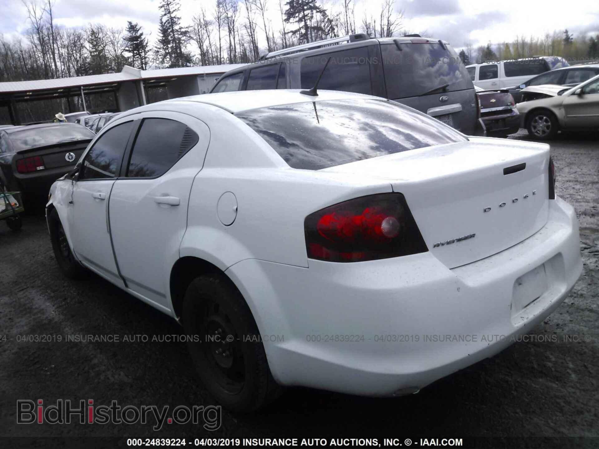 2014 DODGE AVENGER - VIN: 1C3CDZAB0EN220873 - Фото 3
