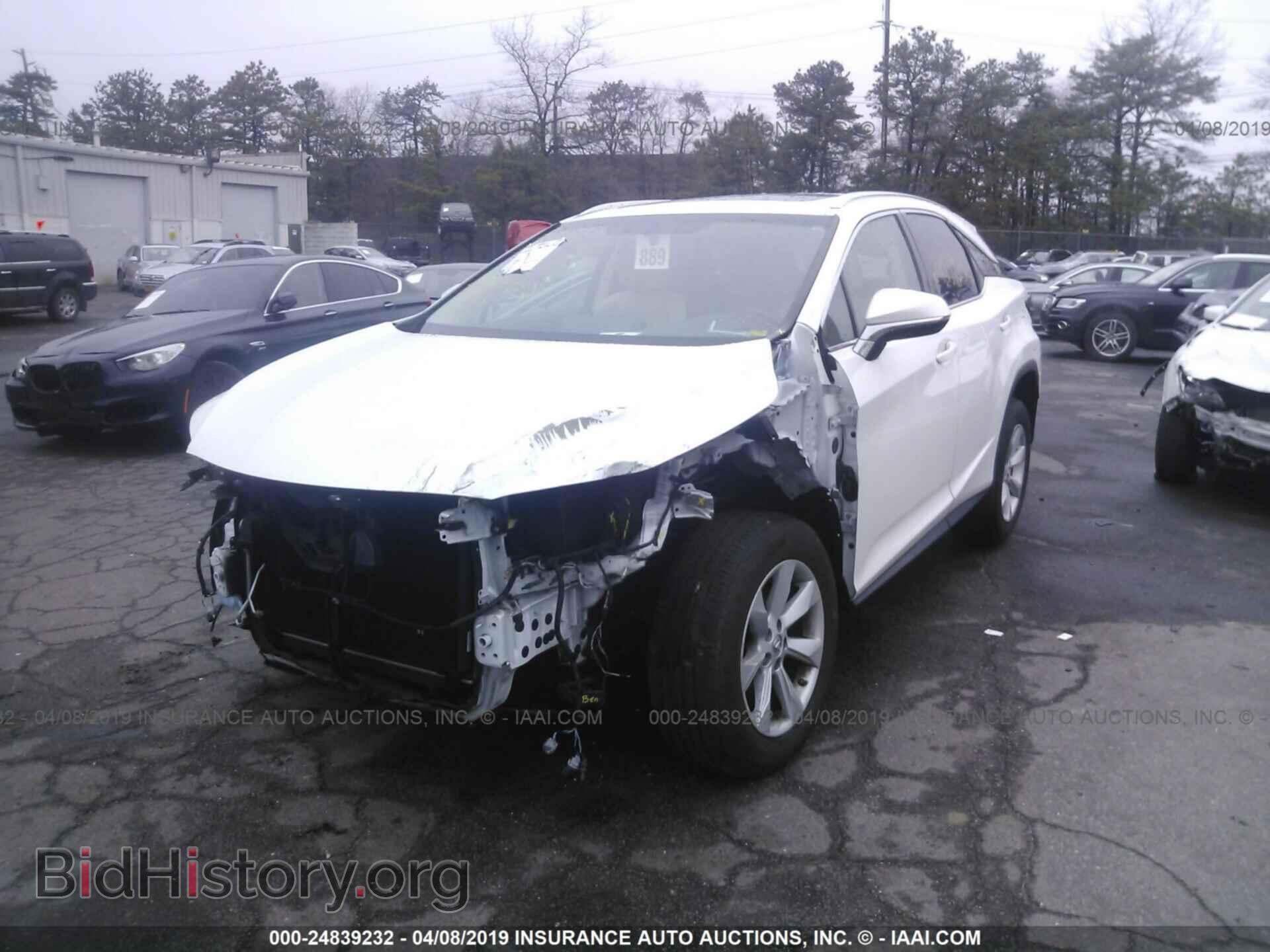 2016 LEXUS RX - VIN: 2T2BZMCA1GC018285 - Фото 2