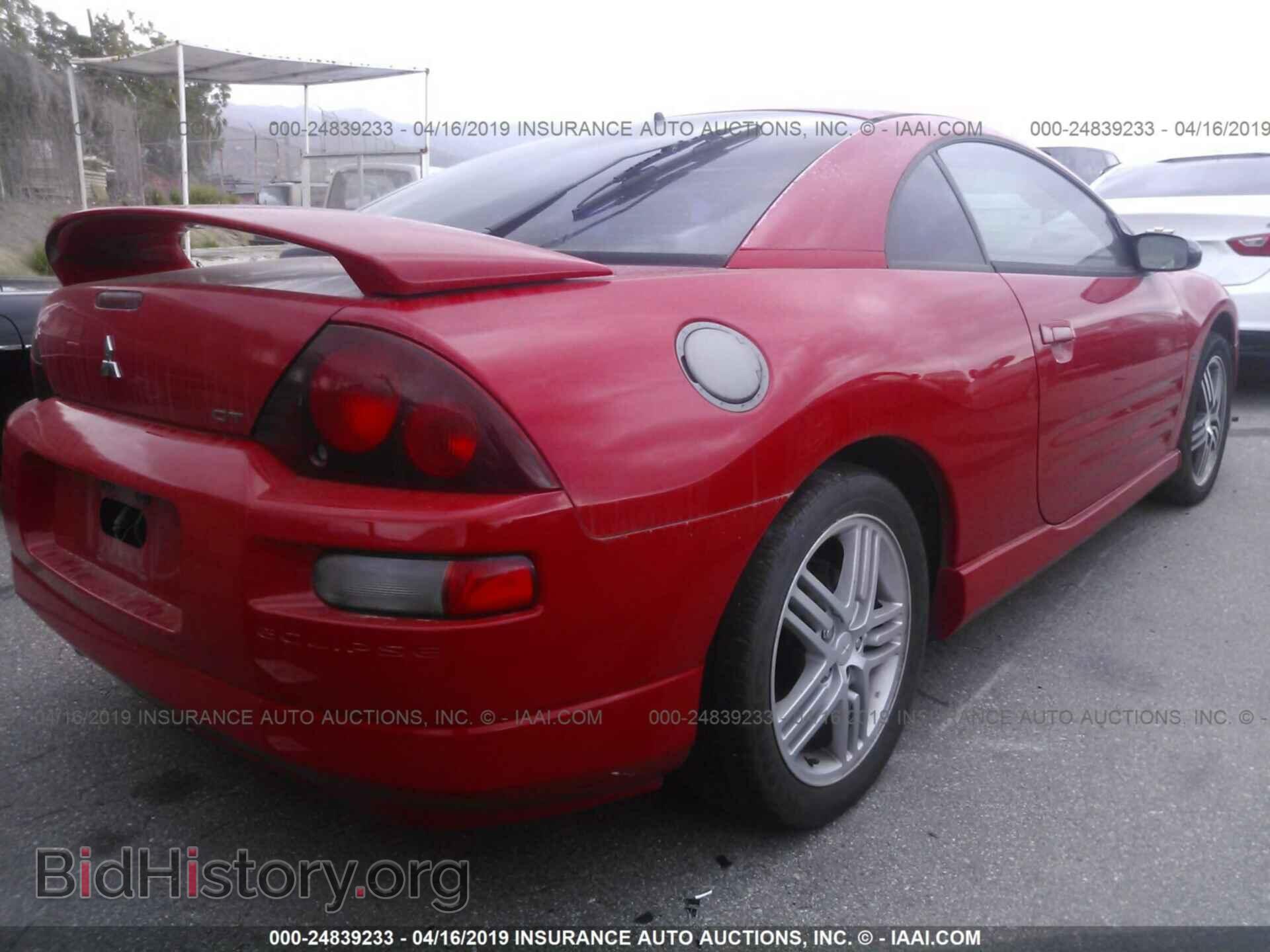 2002 MITSUBISHI ECLIPSE - VIN: 4A3AC54H12E100197 - Фото 4