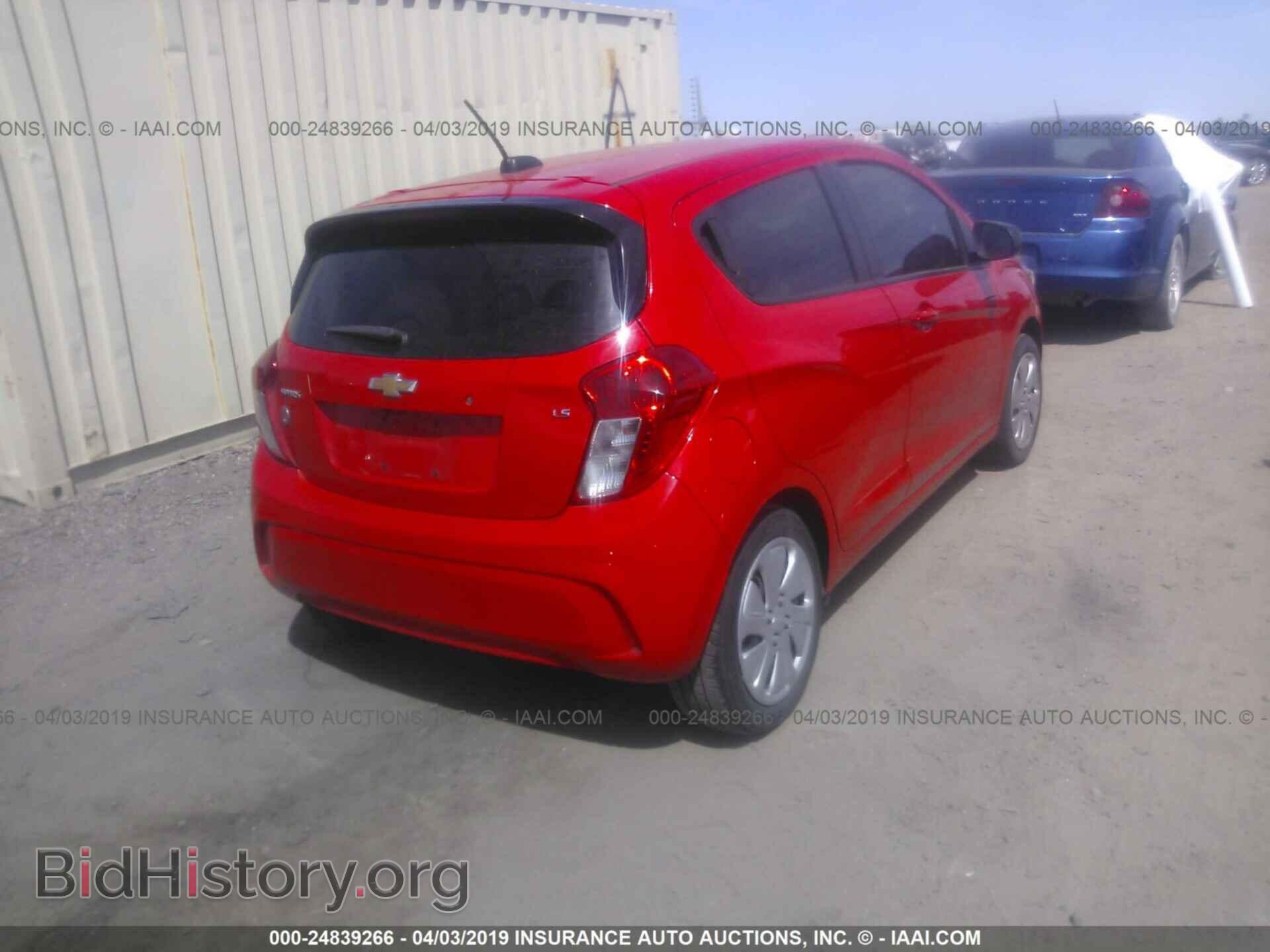 2016 CHEVROLET SPARK - VIN: KL8CB6SA2GC556506 - Фото 4