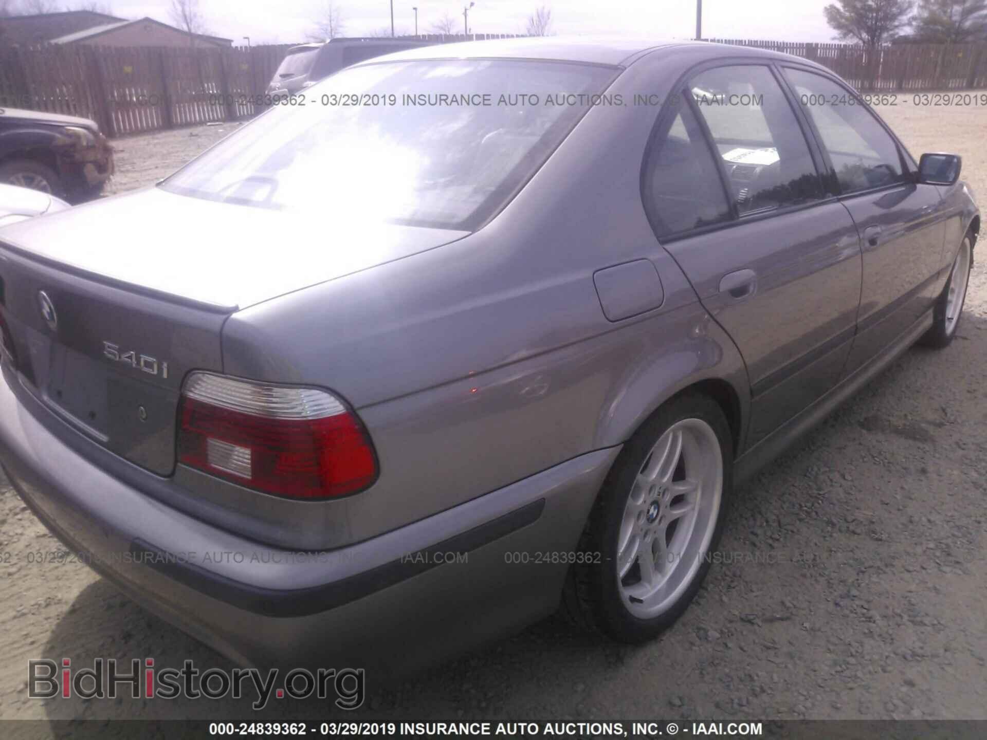 2003 BMW 540 - VIN: WBADN63483GS56433 - Фото 4
