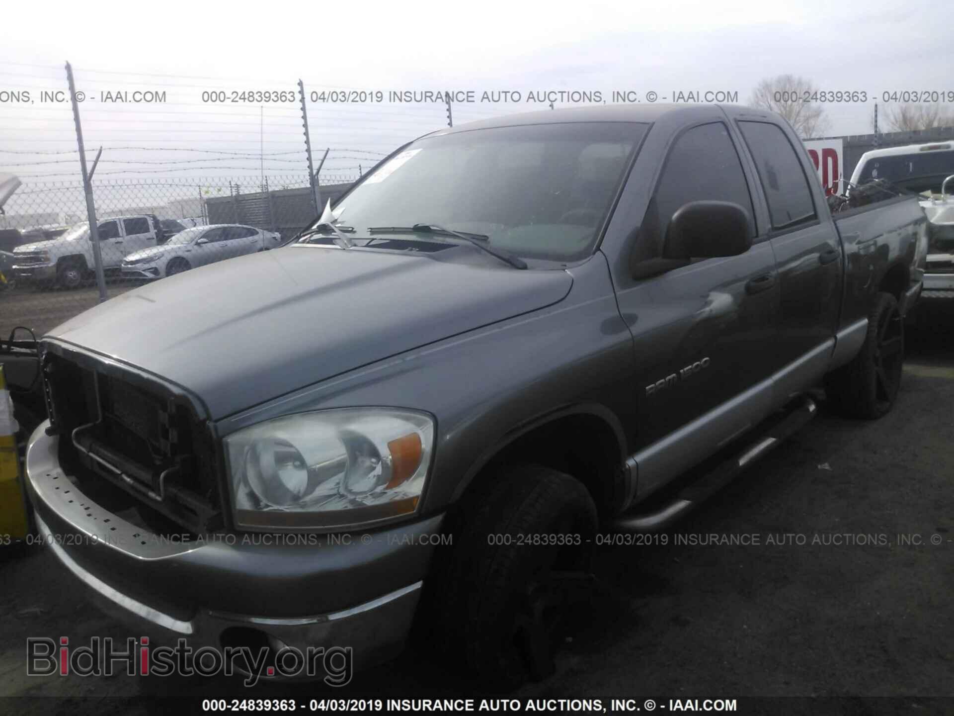 2006 DODGE RAM 1500 - VIN: 1D7HU18N96J153417 - Фото 2