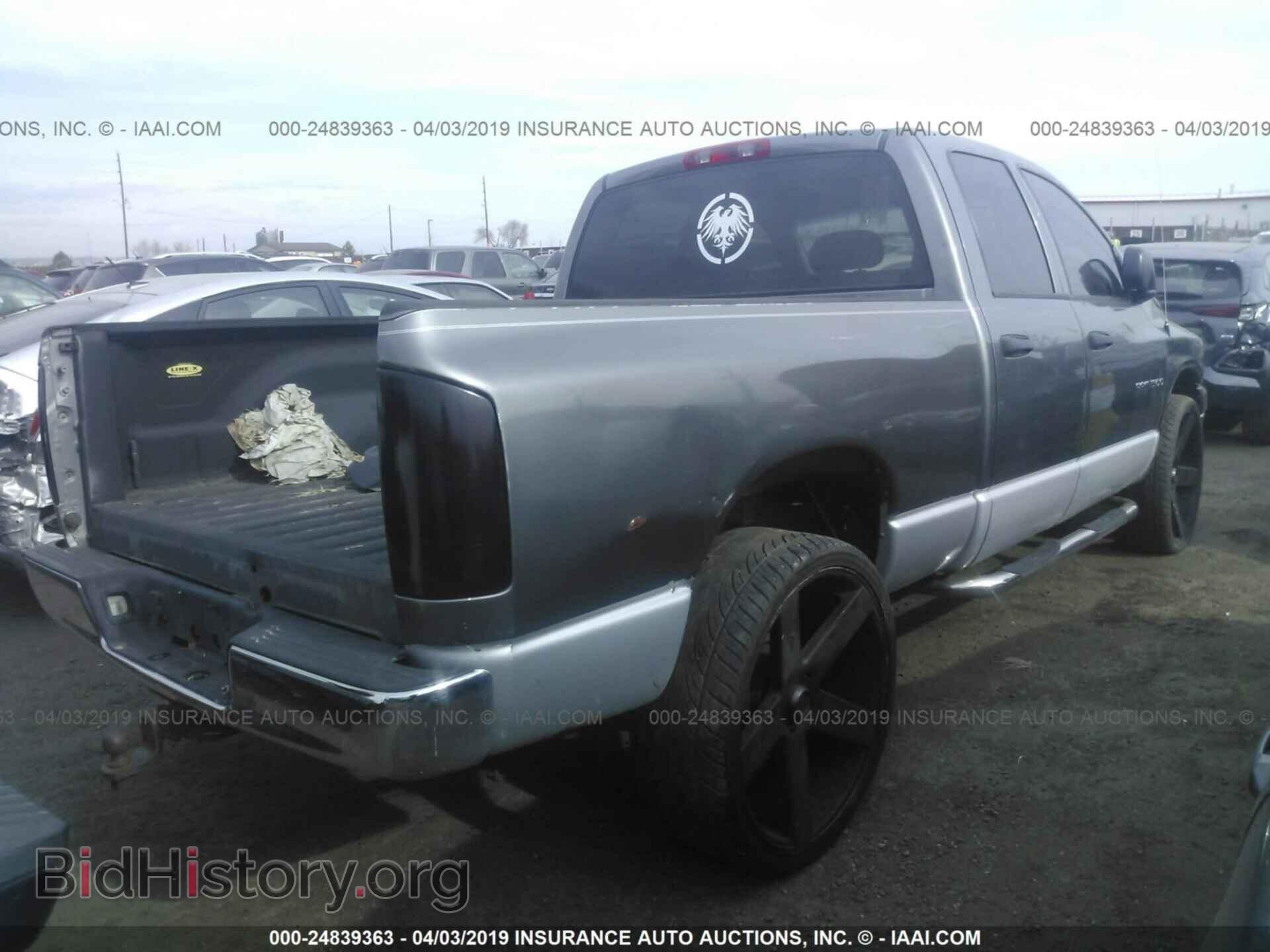 2006 DODGE RAM 1500 - VIN: 1D7HU18N96J153417 - Фото 4