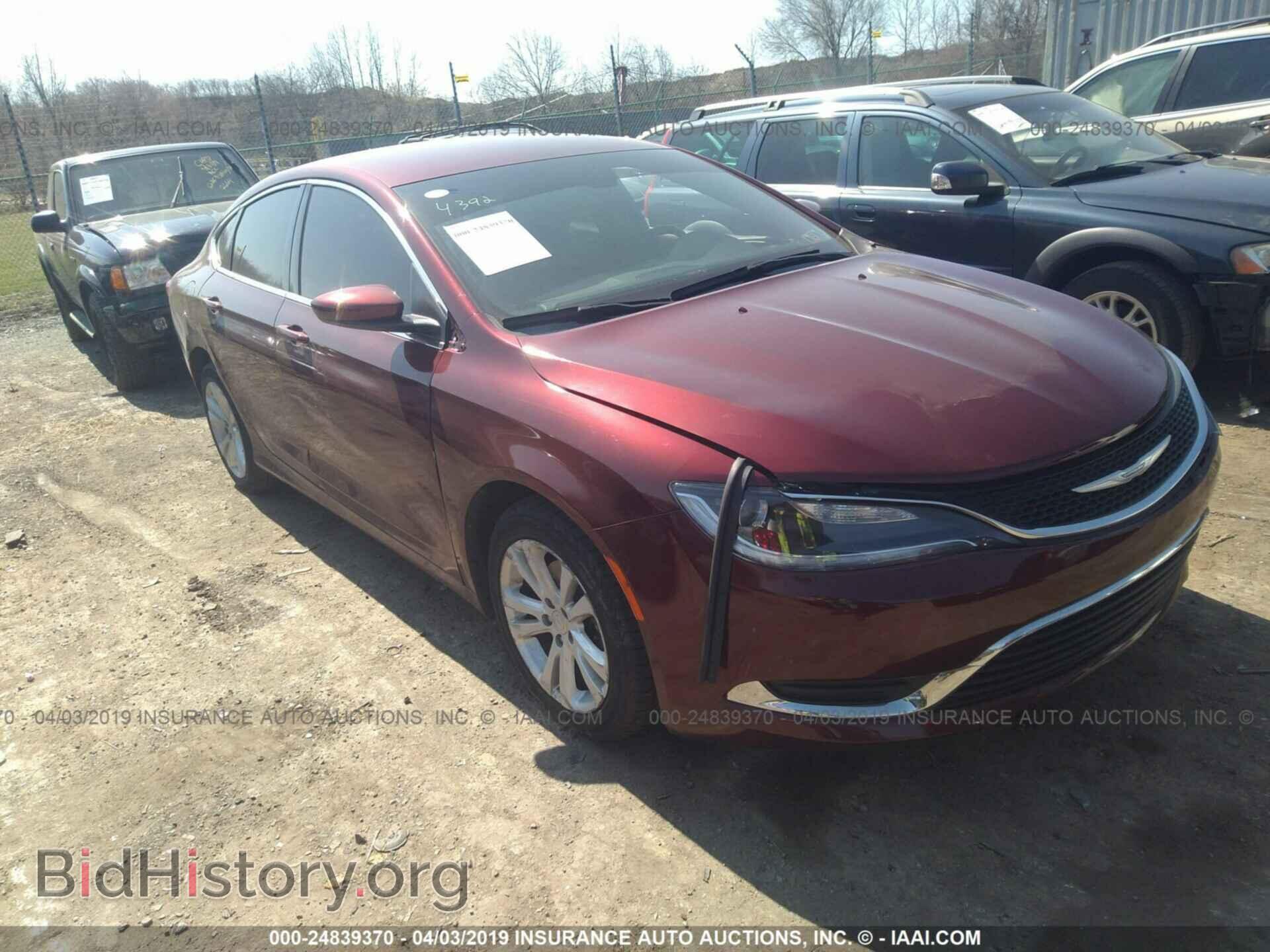 Photo 1C3CCCAB7GN168516 - CHRYSLER 200 2016