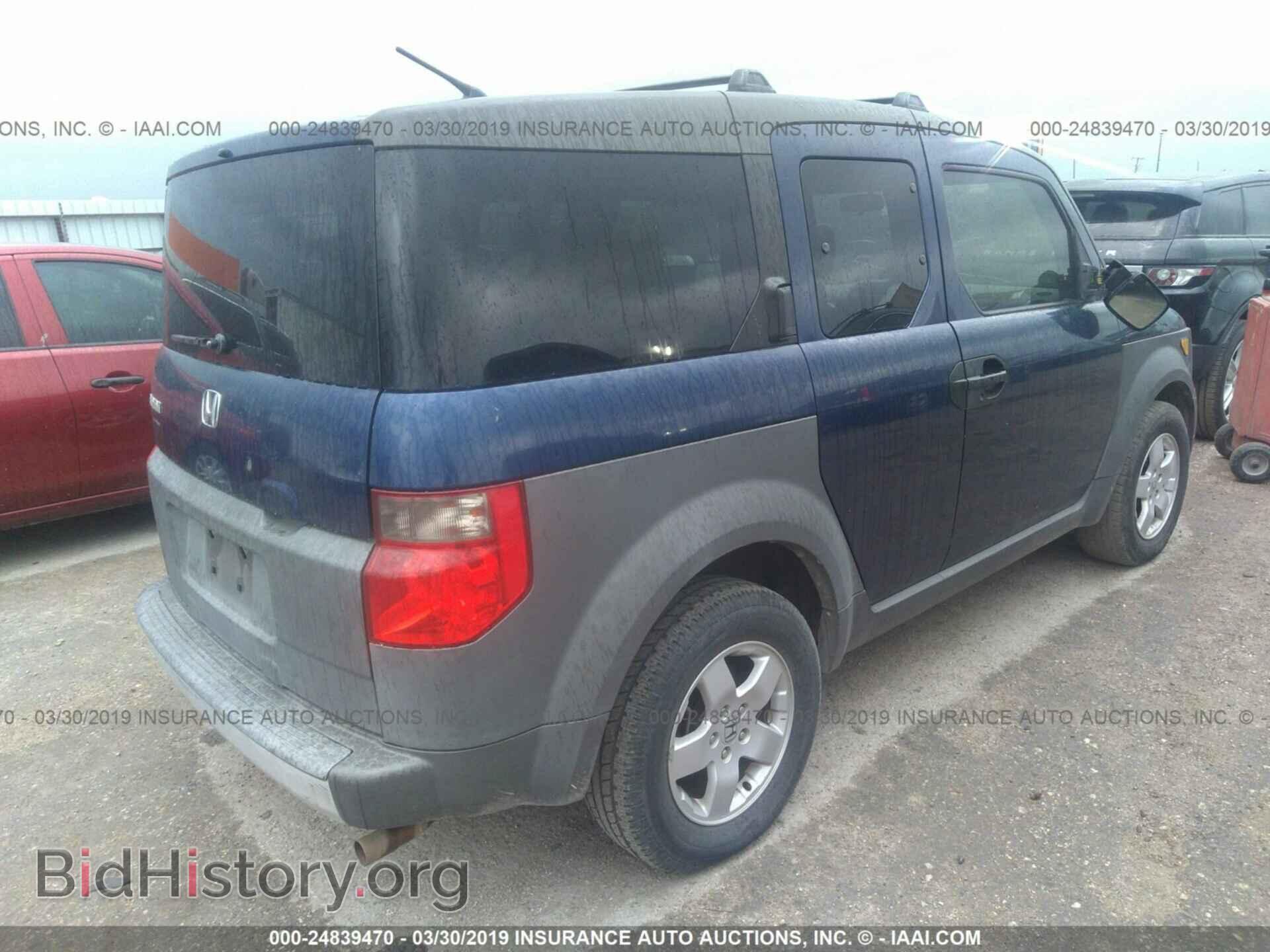 2003 HONDA ELEMENT - VIN: 5J6YH18583L005445 - Фото 4