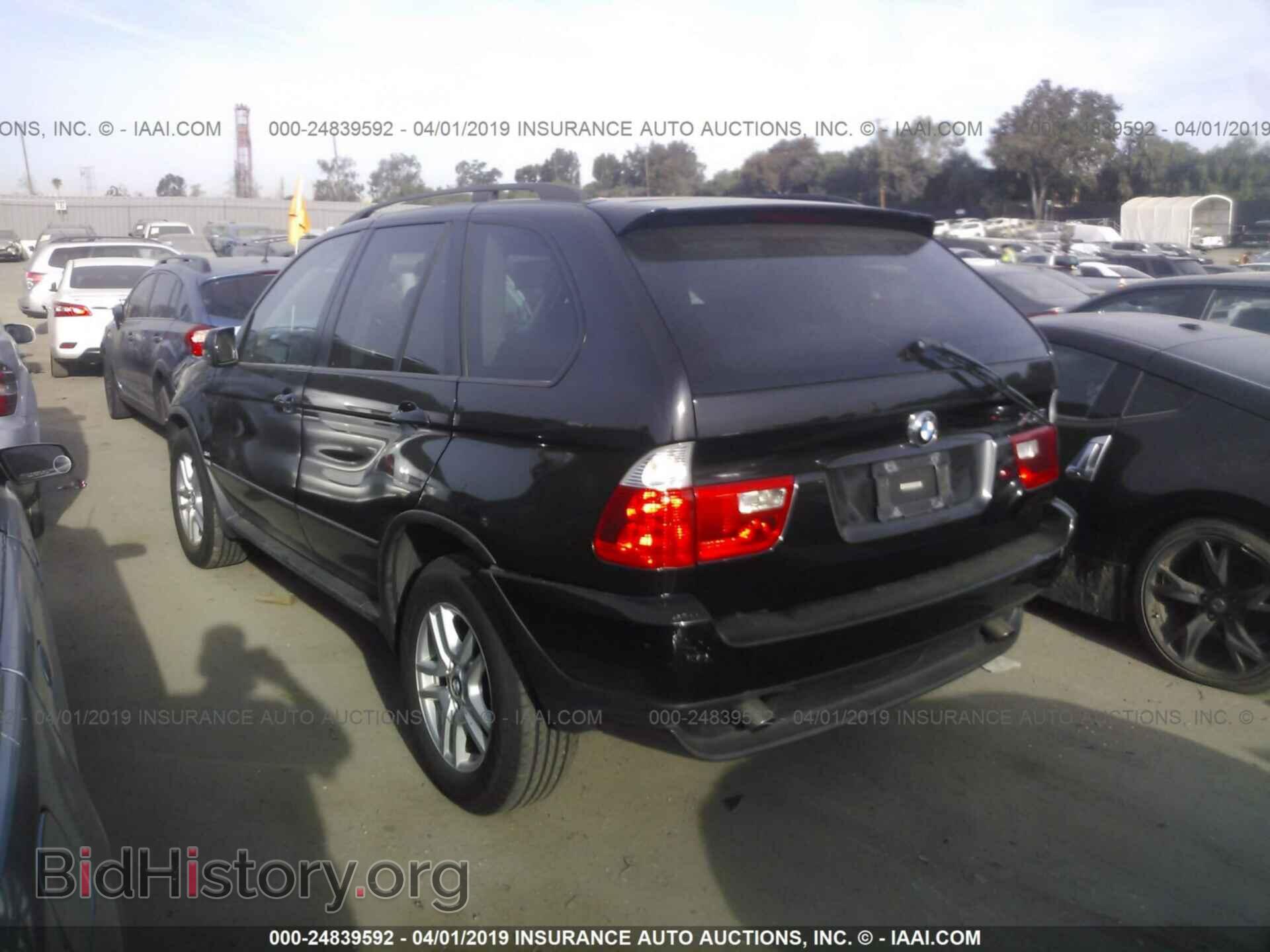 2006 BMW X5 - VIN: 5UXFA13516LY44445 - Фото 3
