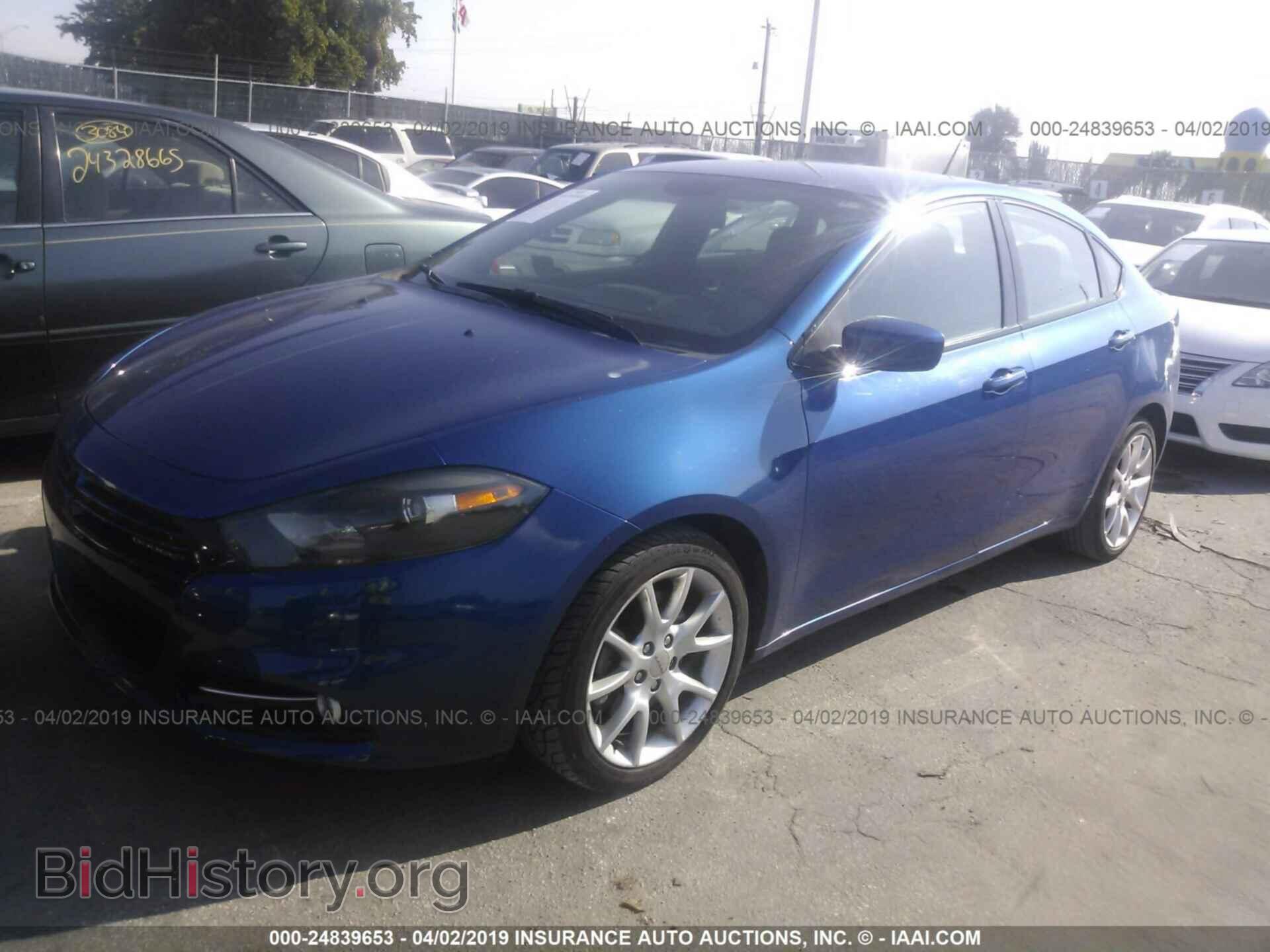 2013 DODGE DART - VIN: 1C3CDFBH2DD156843 - Фото 2