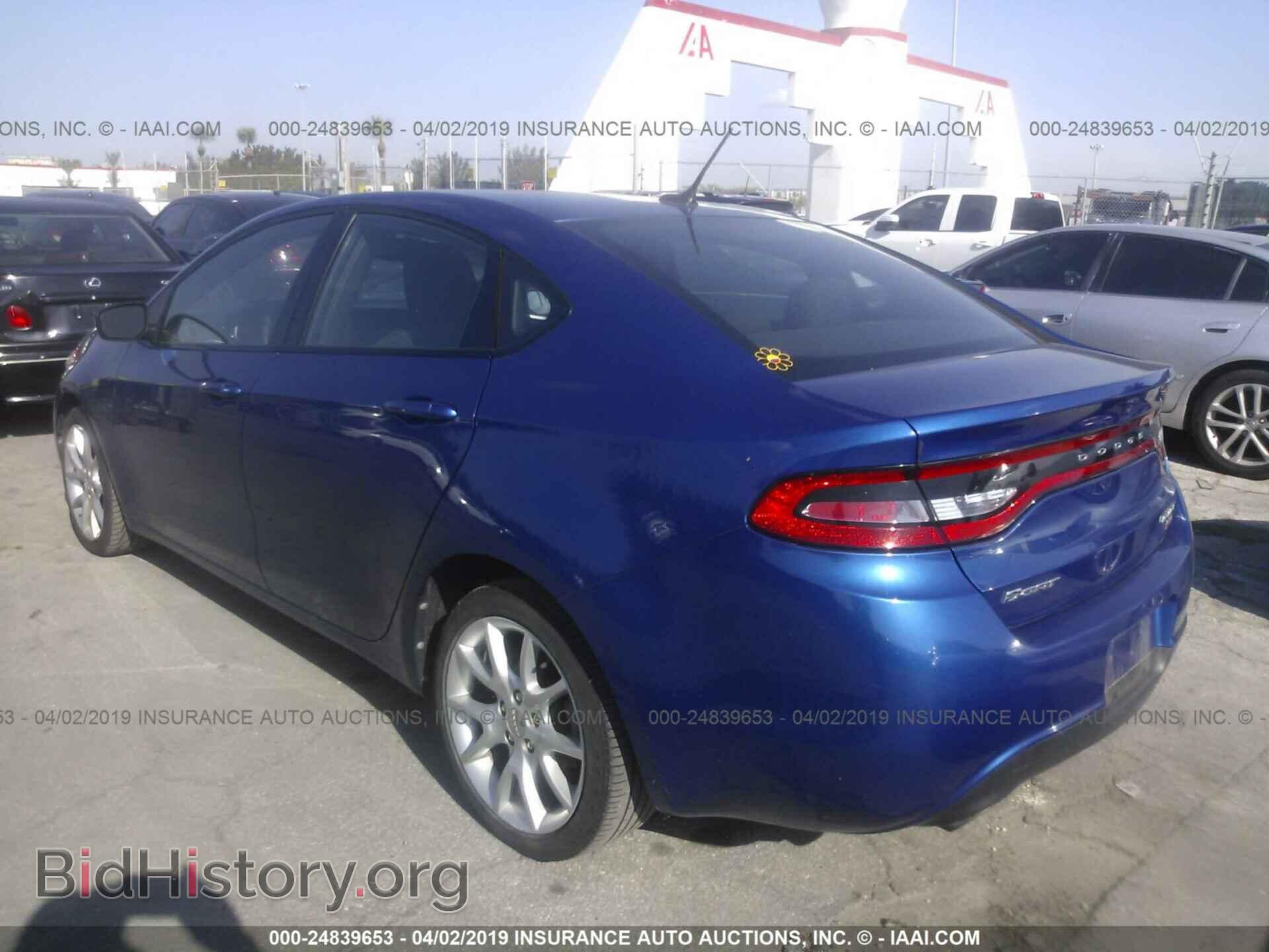 2013 DODGE DART - VIN: 1C3CDFBH2DD156843 - Фото 3