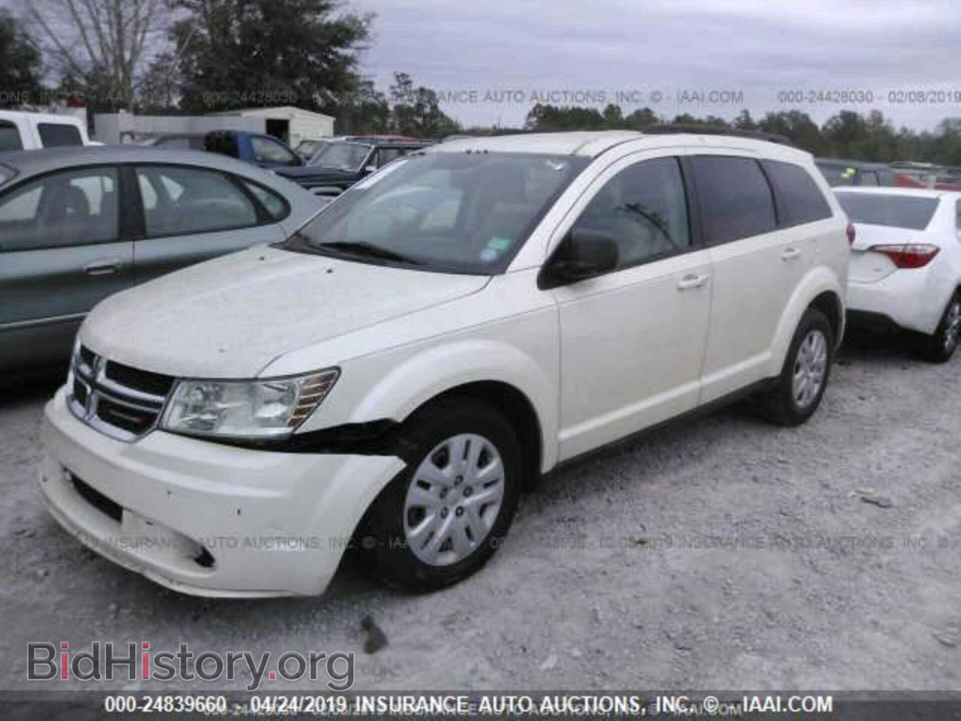 2014 DODGE JOURNEY - VIN: 3C4PDCAB2ET134040 - Фото 2