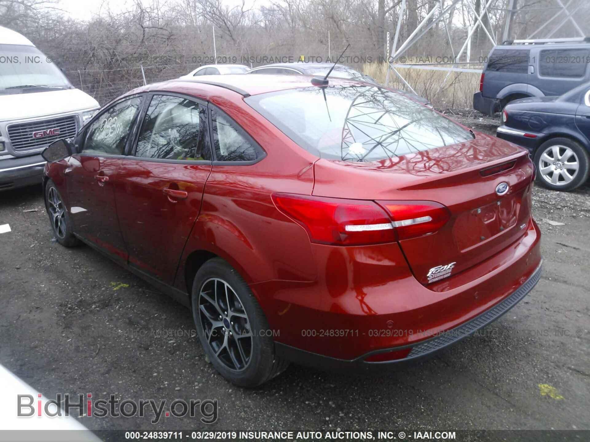 2018 FORD FOCUS - VIN: 1FADP3H26JL310681 - Фото 3