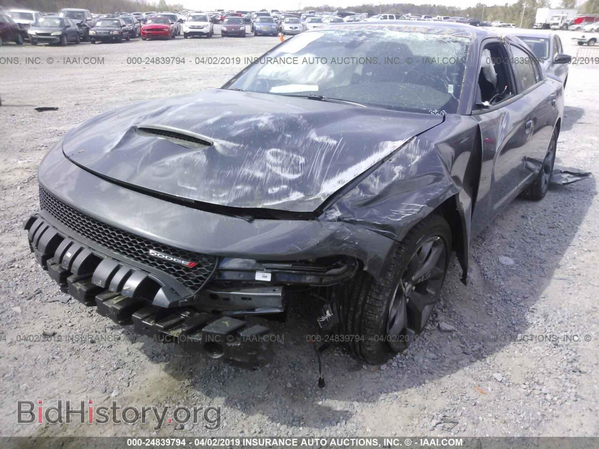 2019 DODGE CHARGER - VIN: 2C3CDXCTXKH575418 - Фото 2
