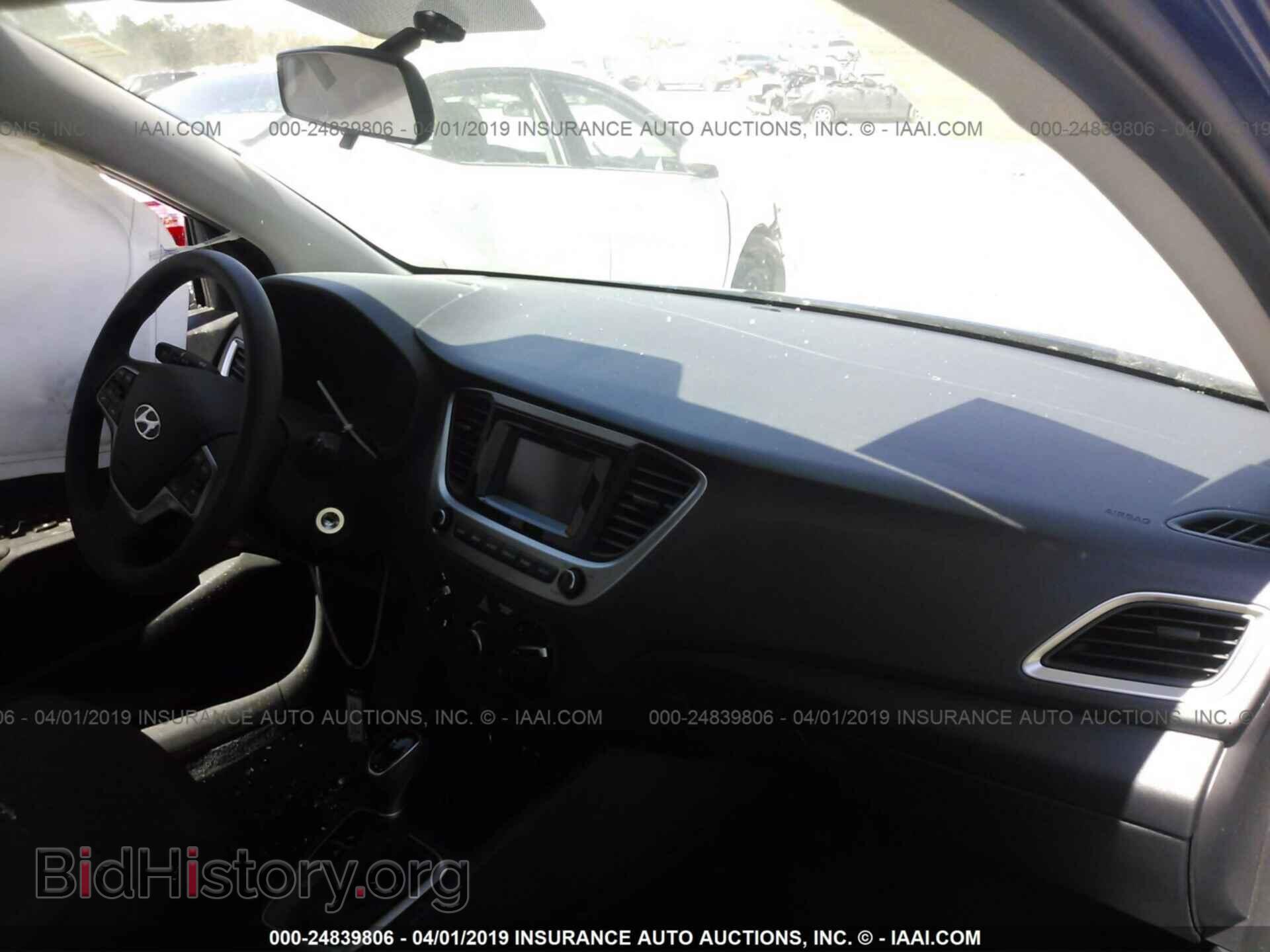 2019 HYUNDAI ACCENT - VIN: 3KPC24A35KE044254 - Фото 5