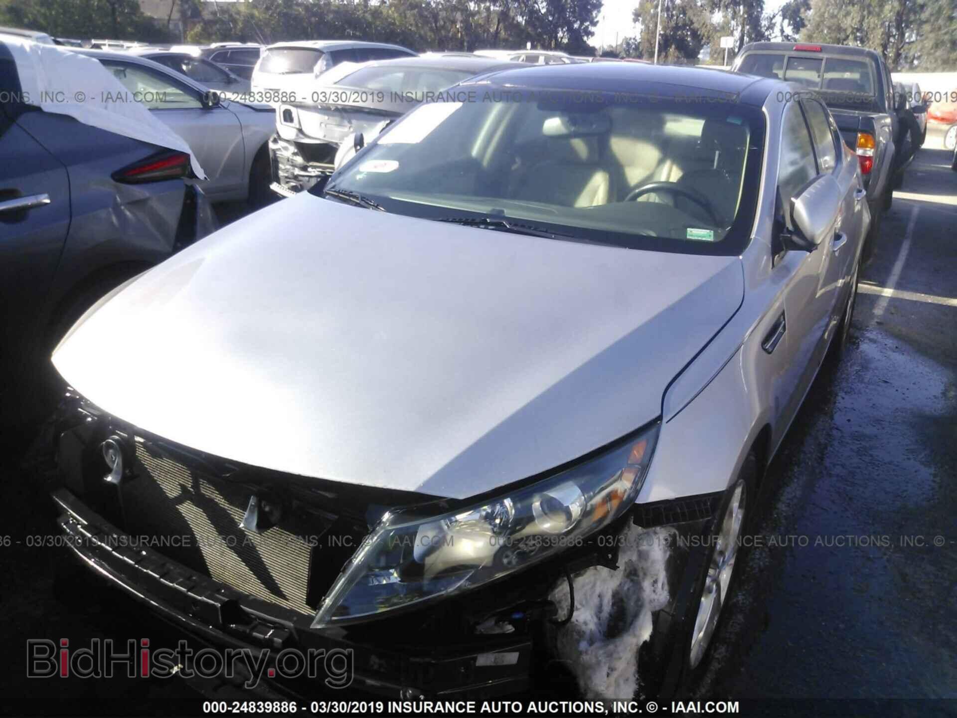 2013 KIA OPTIMA - VIN: 5XXGN4A77DG216189 - Фото 2