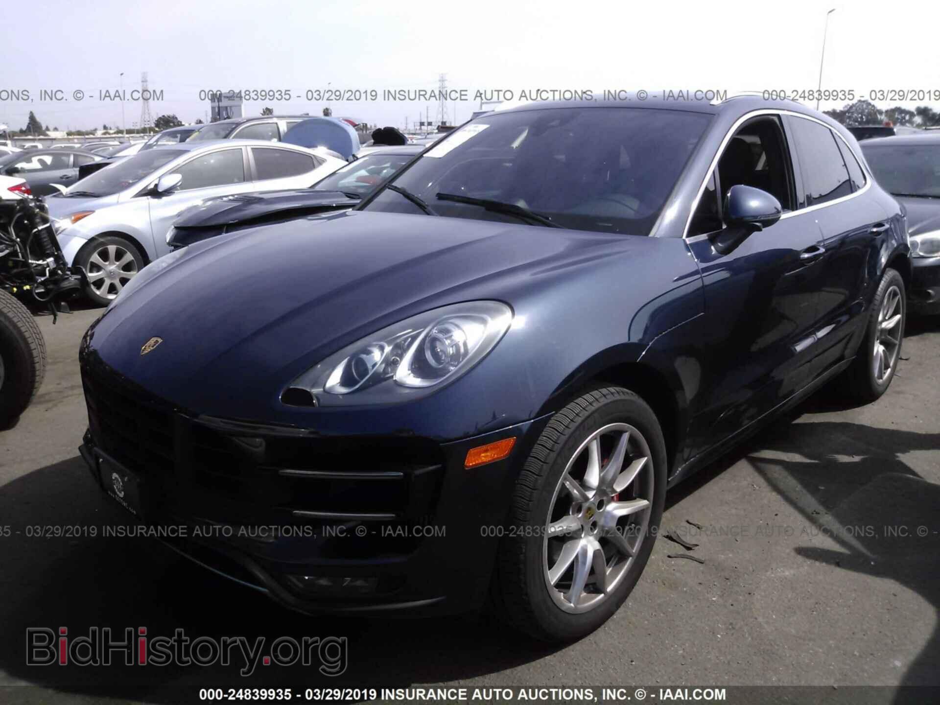 2015 PORSCHE MACAN - VIN: WP1AF2A59FLB90878 - Фото 2