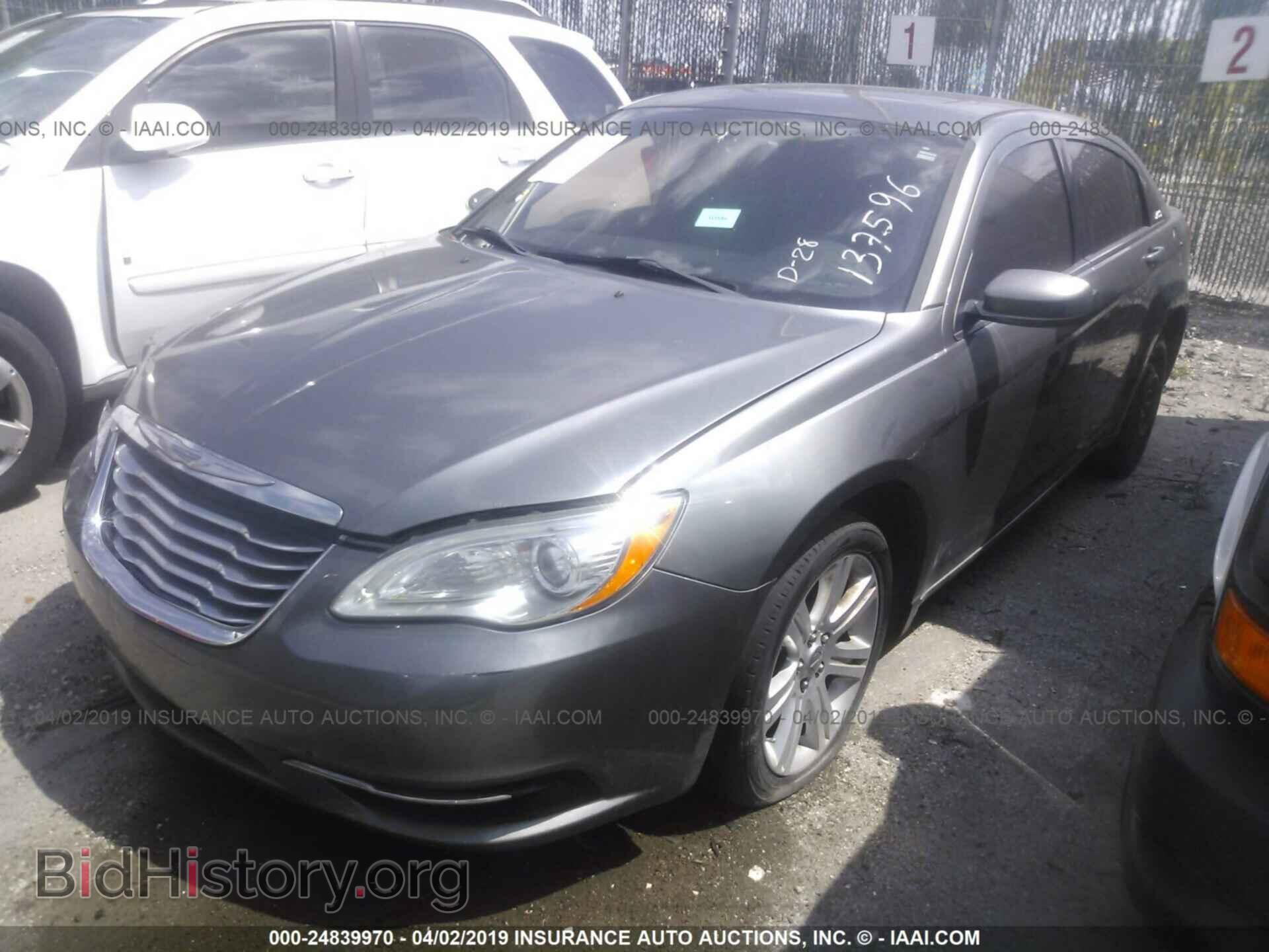 2012 CHRYSLER 200 - VIN: 1C3CCBBB4CN137596 - Фото 2