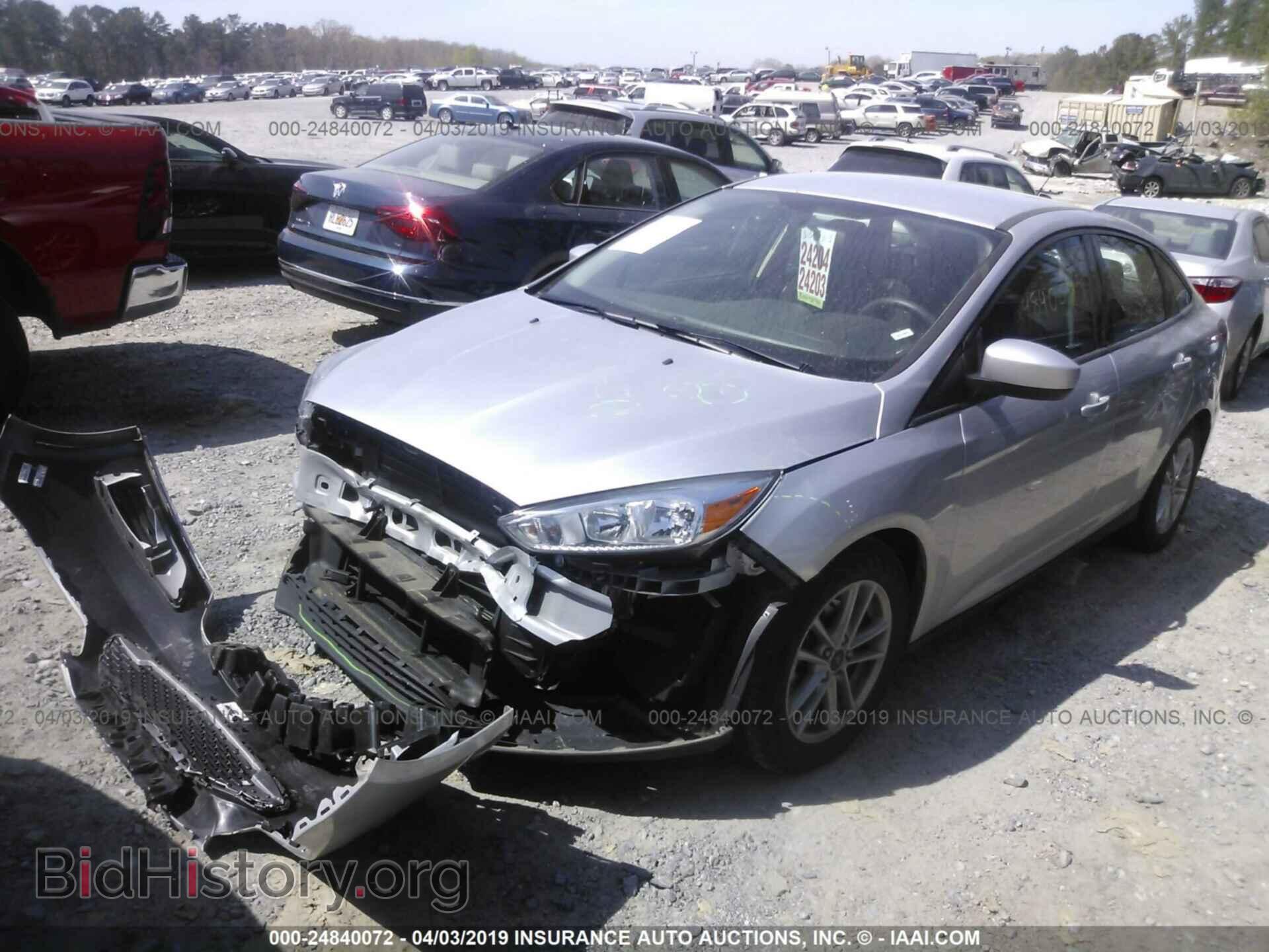 2018 FORD FOCUS - VIN: 1FADP3F2XJL272858 - Фото 2