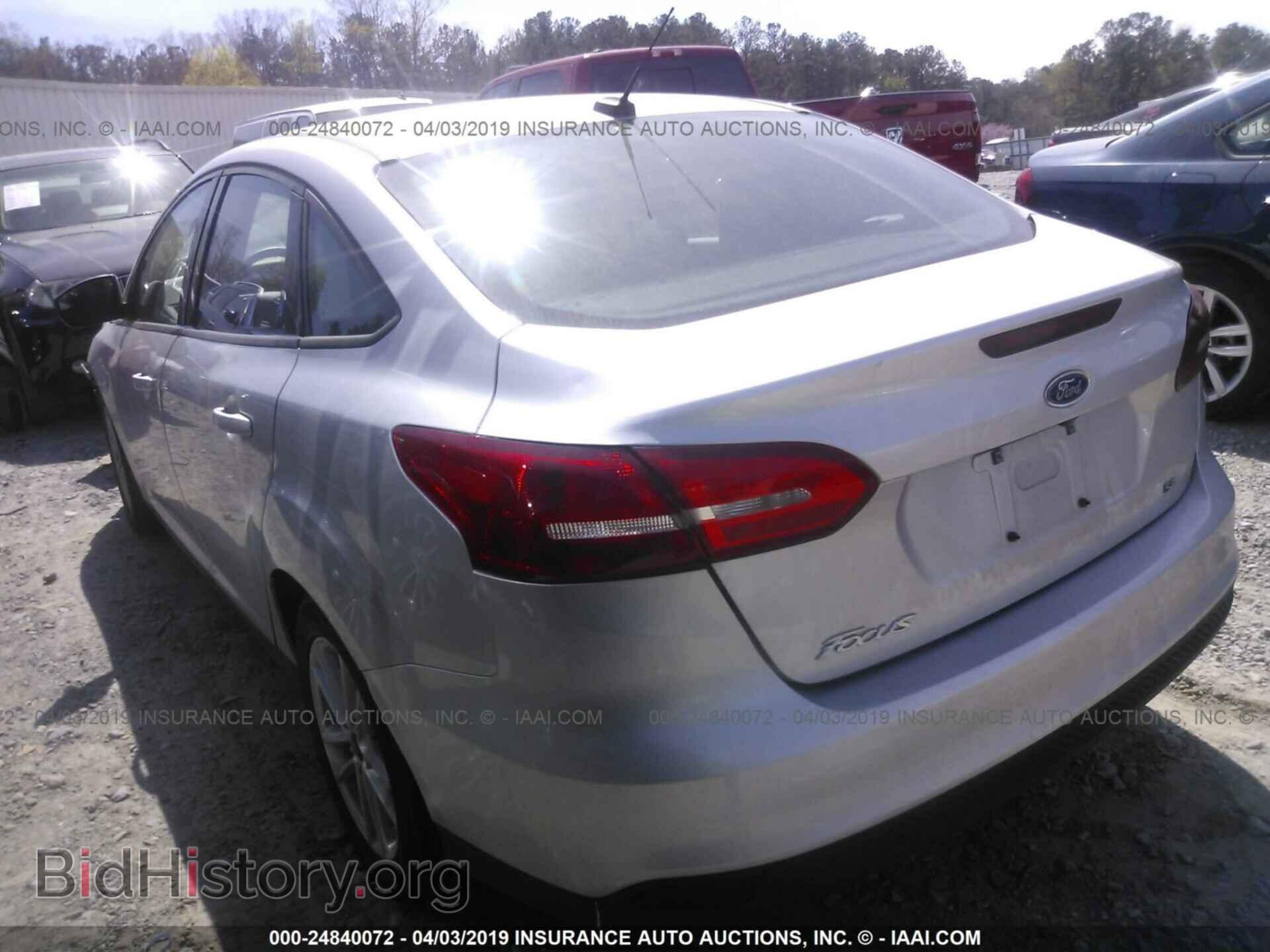 2018 FORD FOCUS - VIN: 1FADP3F2XJL272858 - Фото 3