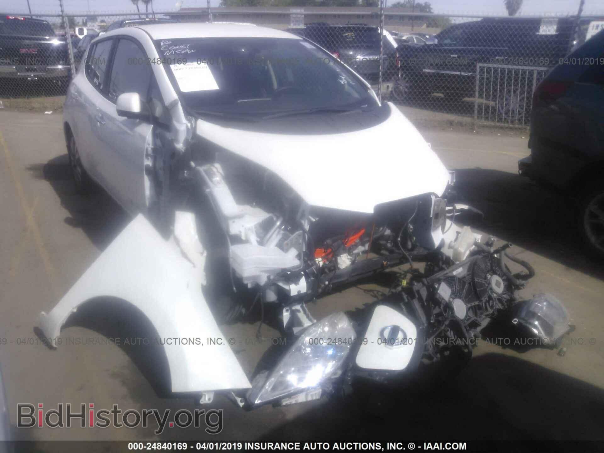 Photo 1N4BZ0CP6GC302995 - NISSAN LEAF 2016
