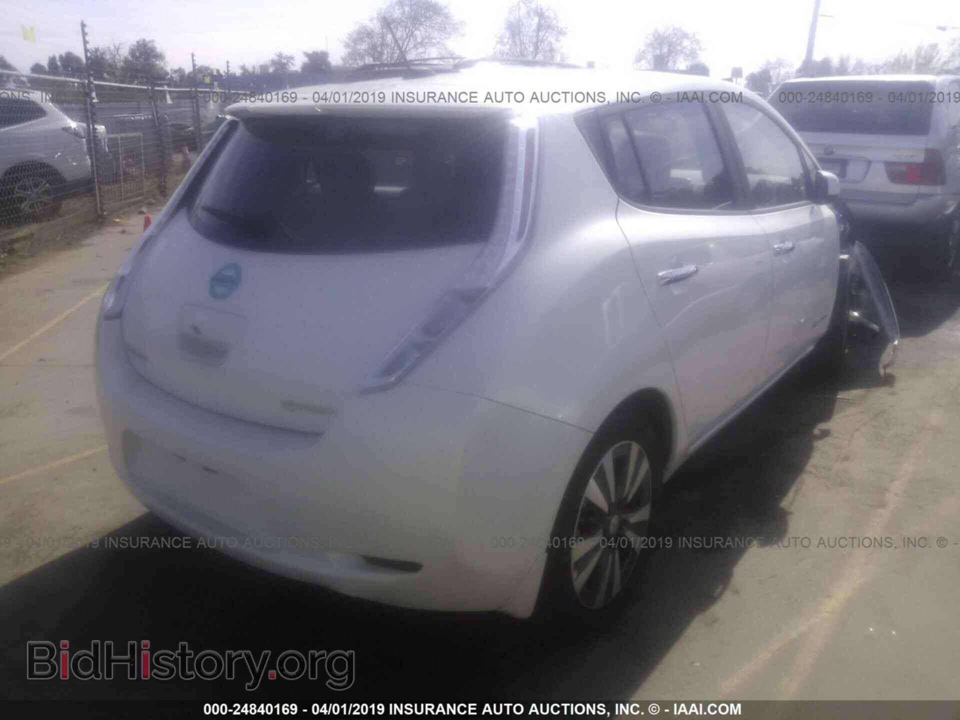 2016 NISSAN LEAF - VIN: 1N4BZ0CP6GC302995 - Фото 4