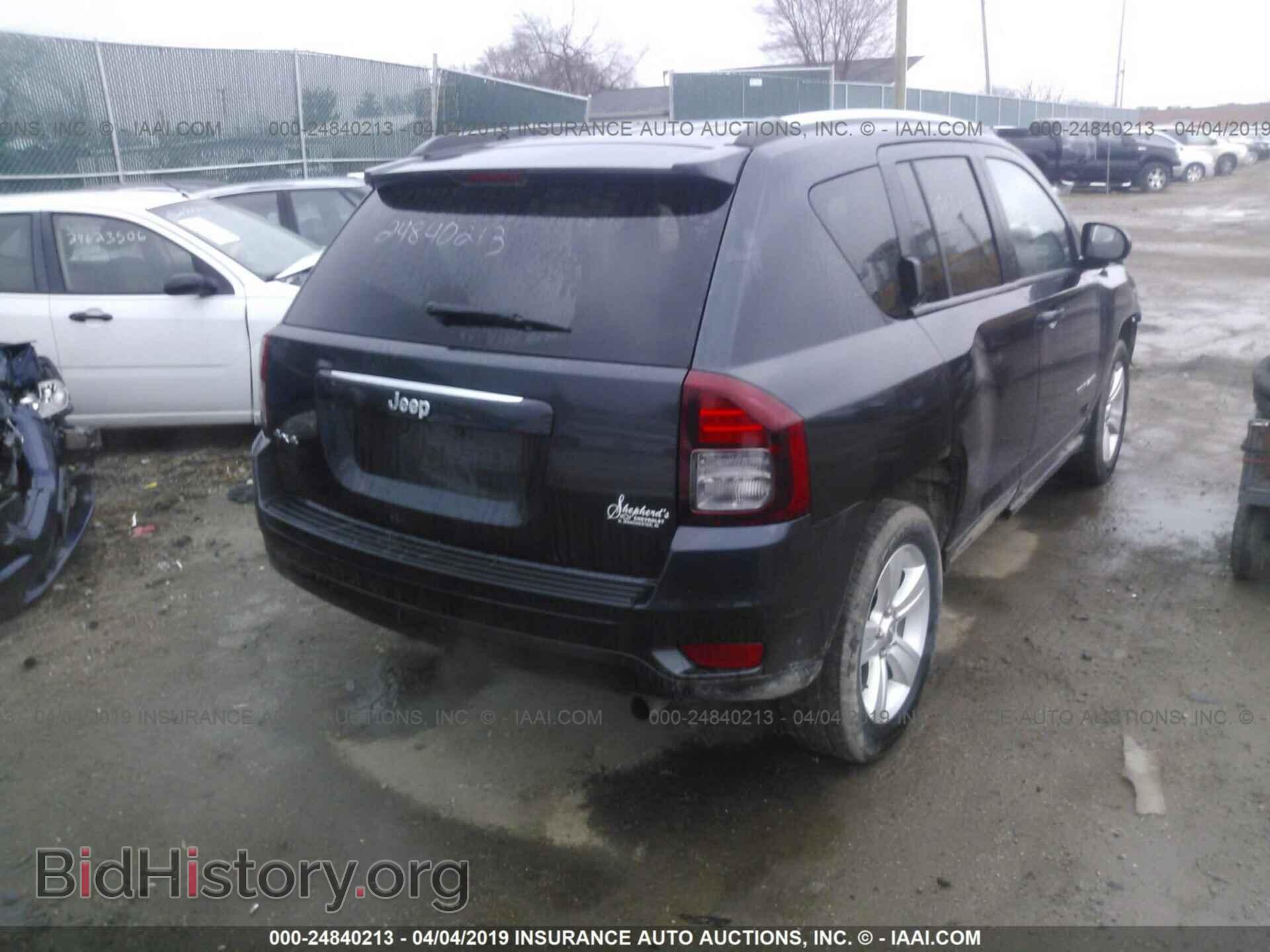 2015 JEEP COMPASS - VIN: 1C4NJDBB6FD423711 - Фото 4