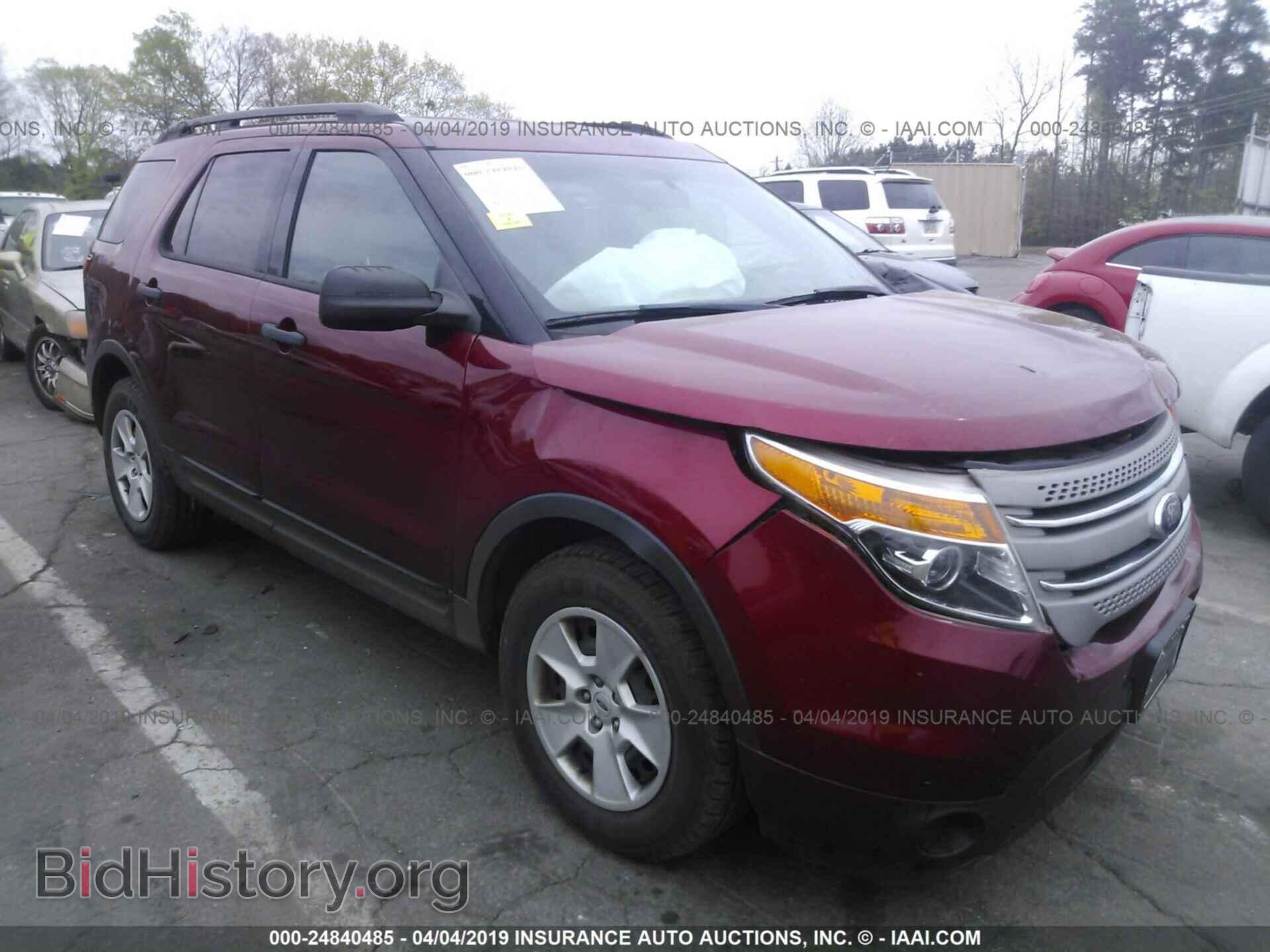 Photo 1FM5K7B82EGB15382 - FORD EXPLORER 2014