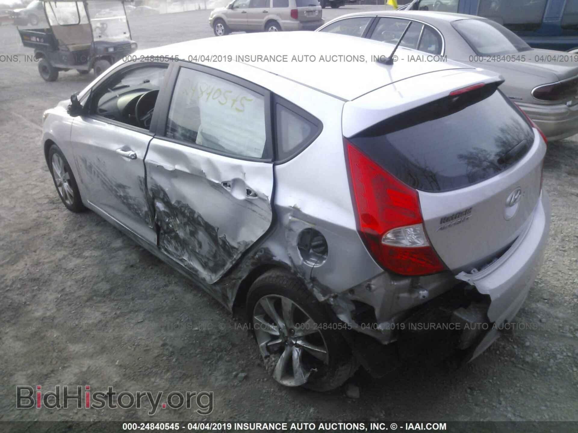 2012 HYUNDAI ACCENT - VIN: KMHCU5AE9CU006283 - Фото 3