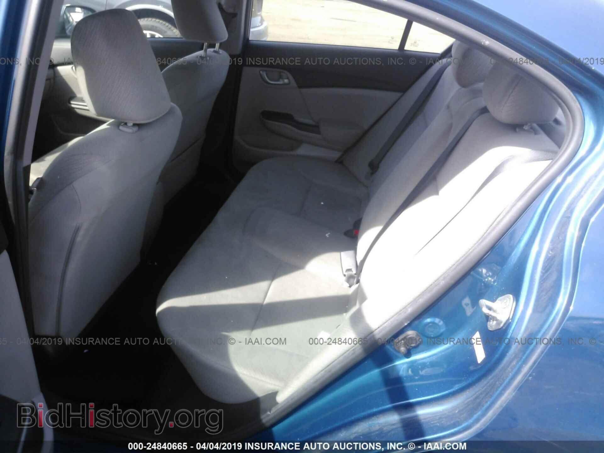 2013 HONDA CIVIC - VIN: 2HGFB2F57DH602836 - Фото 8