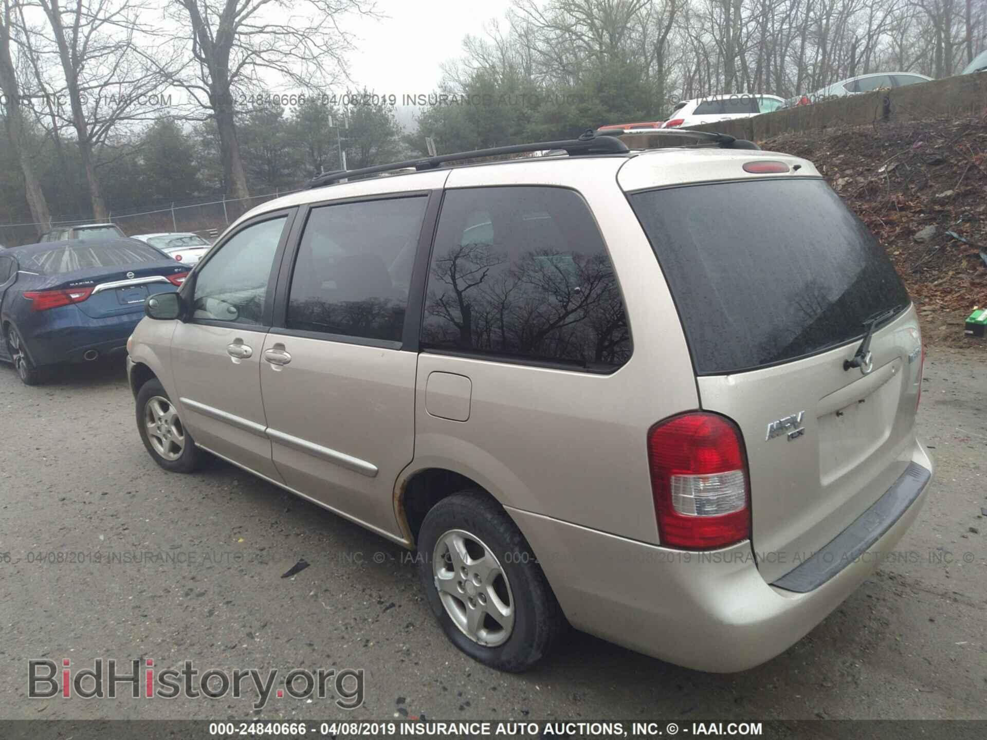 2001 MAZDA MPV - VIN: JM3LW28Y910203916 - Фото 3