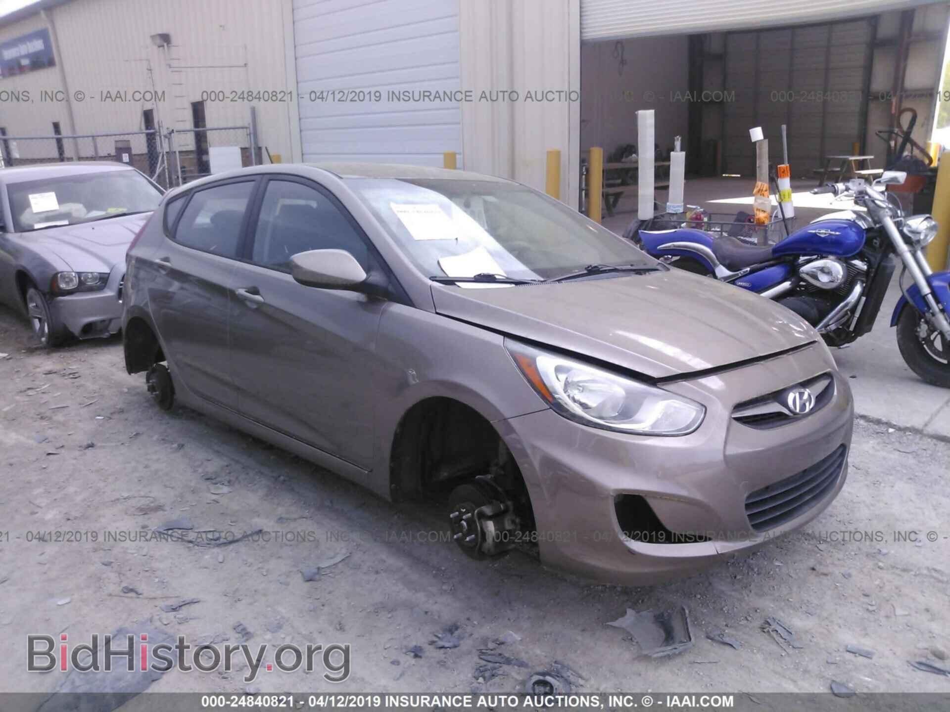 Фотография KMHCU5AE3CU027985 - HYUNDAI ACCENT 2012