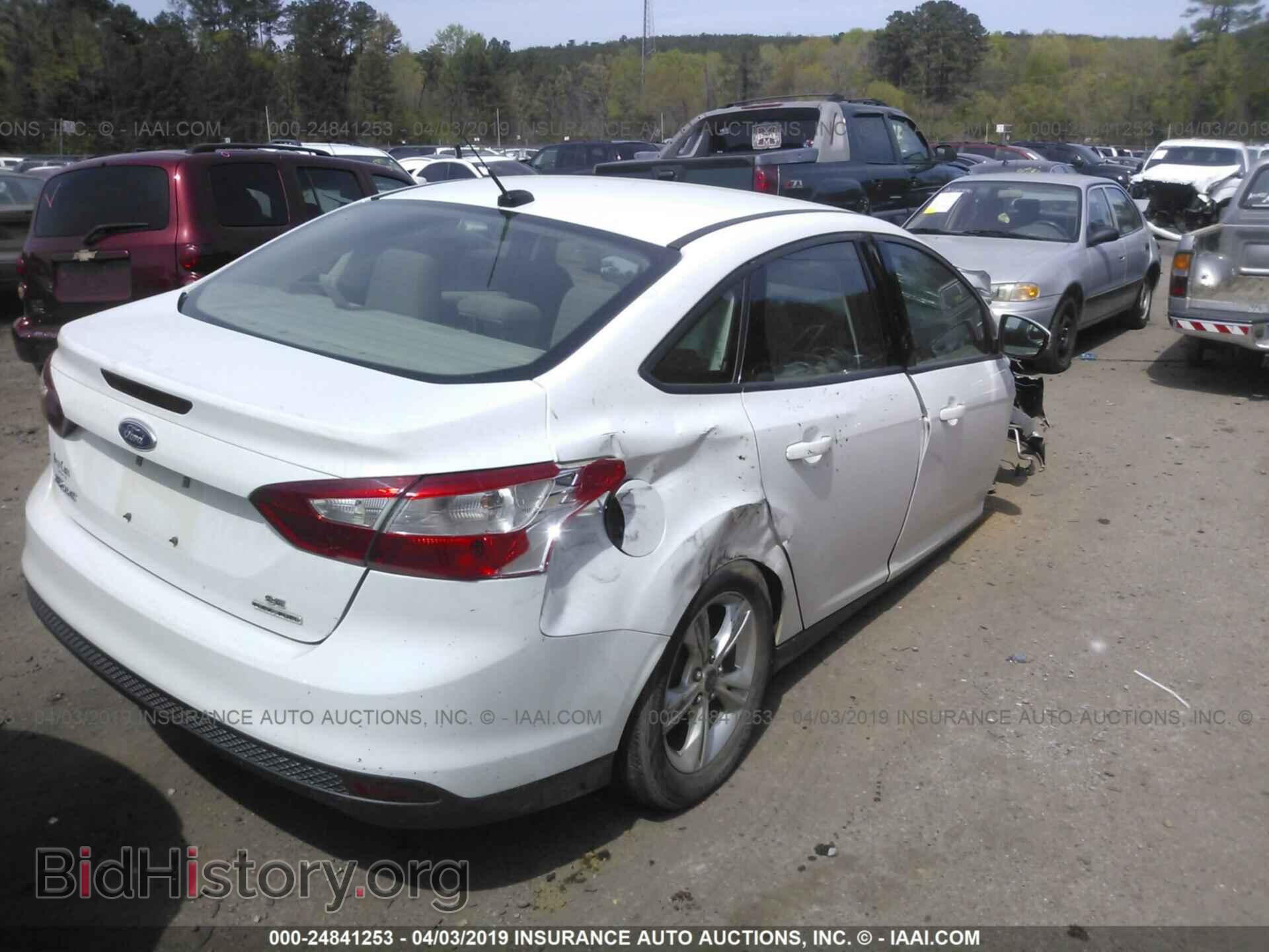 2014 FORD FOCUS - VIN: 1FADP3F28EL367697 - Фото 4