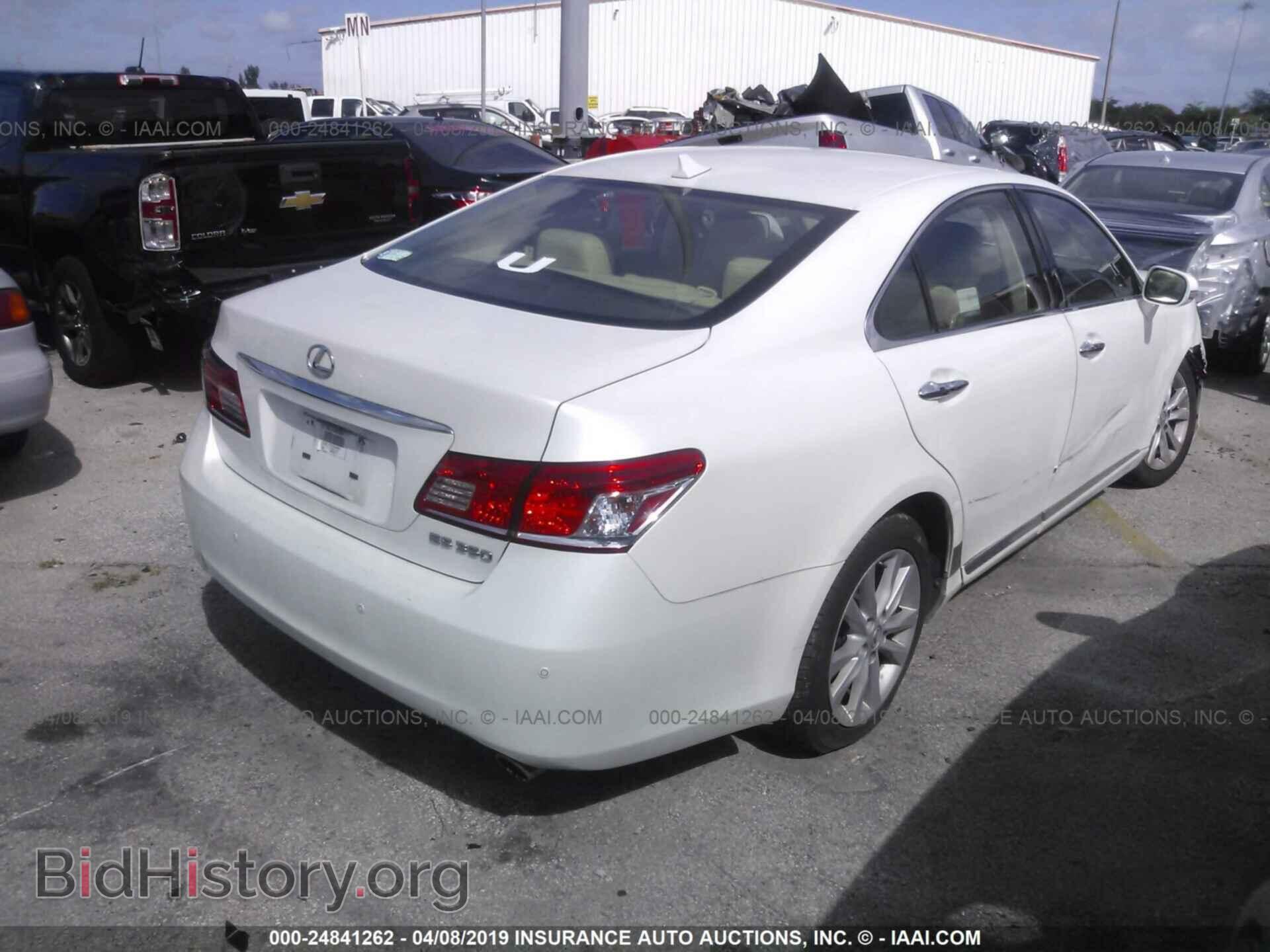 2011 LEXUS ES - VIN: JTHBK1EGXB2430073 - Фото 4