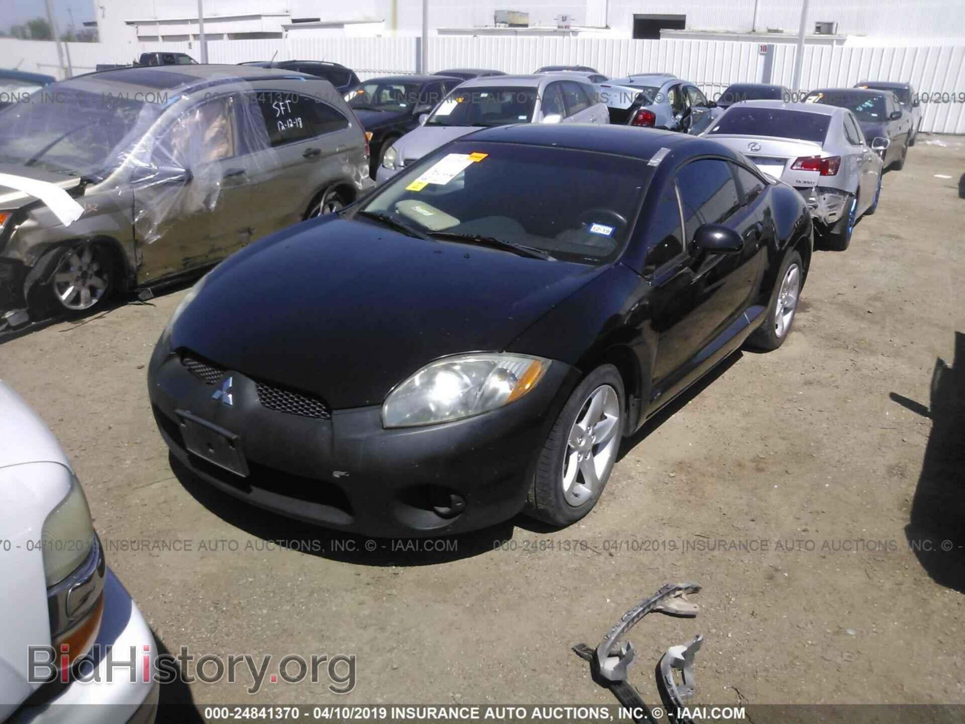 2006 MITSUBISHI ECLIPSE - VIN: 4A3AK24F76E054655 - Фото 2
