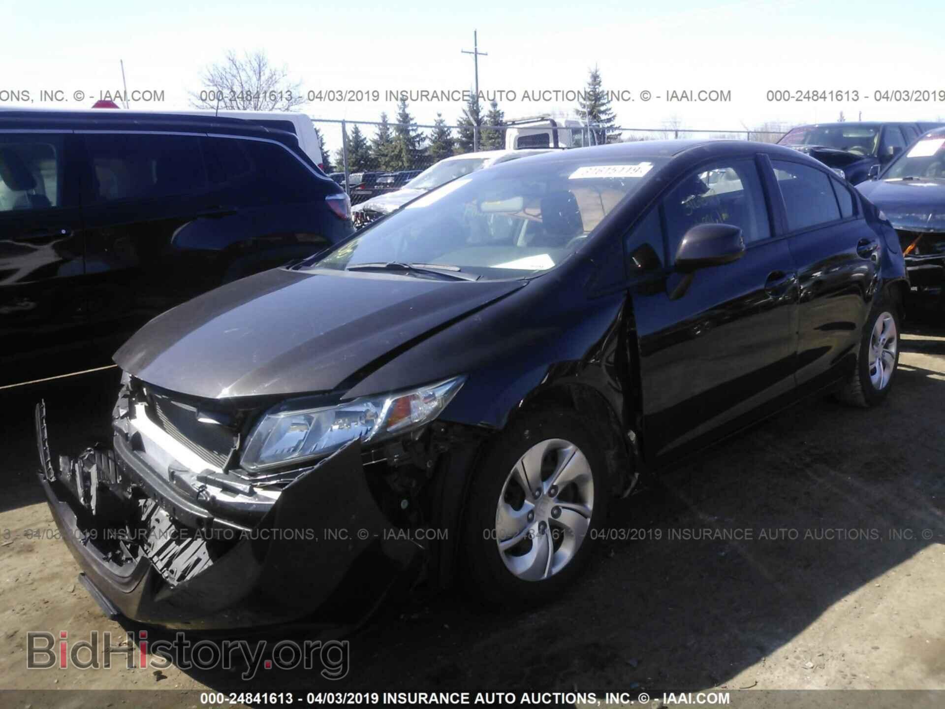 2013 HONDA CIVIC - VIN: 19XFB2F59DE063565 - Фото 2